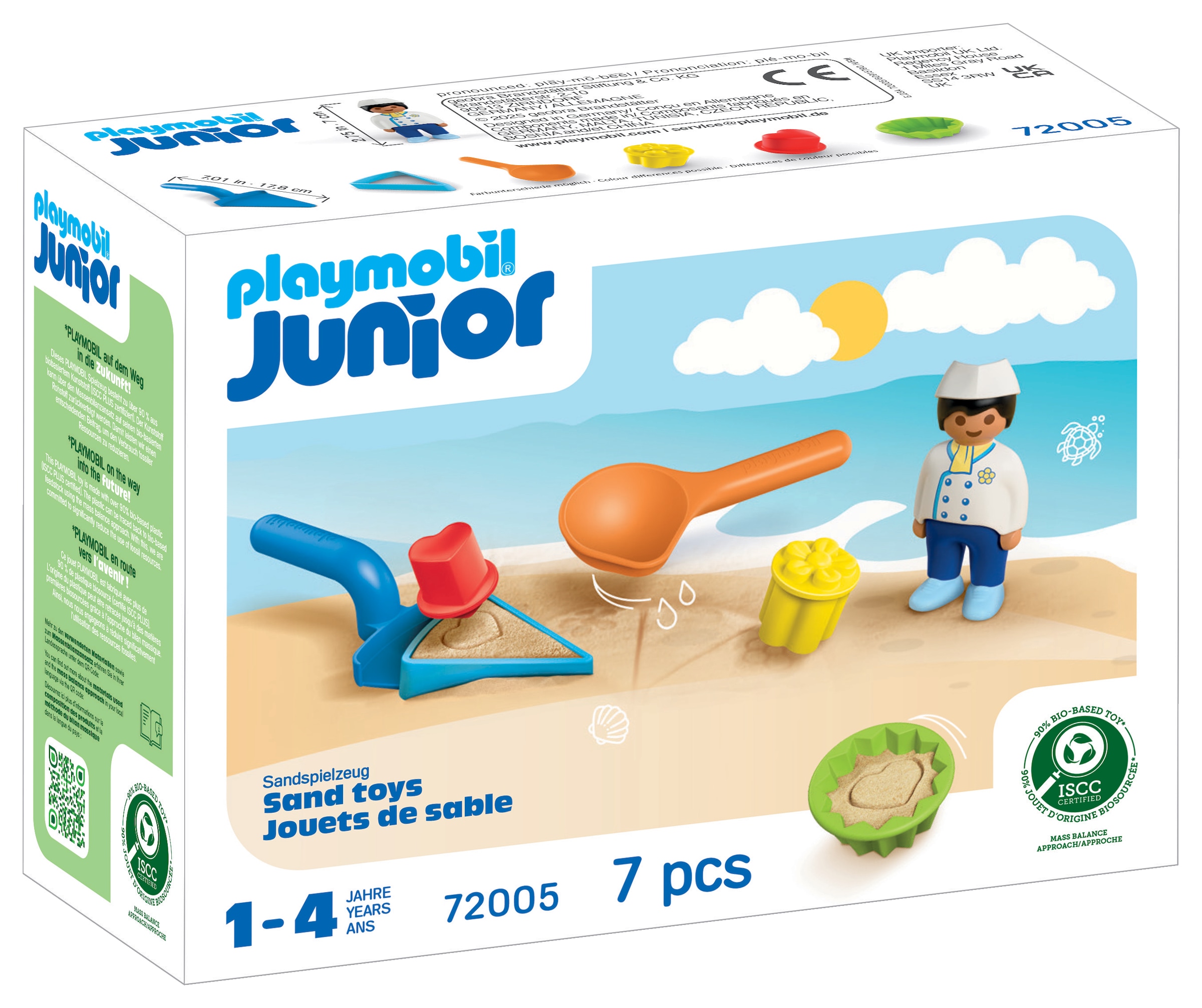 Playmobil® Konstruktions-Spielset »Sand-Bäckerei (72005), Junior Sand« Made in Europe