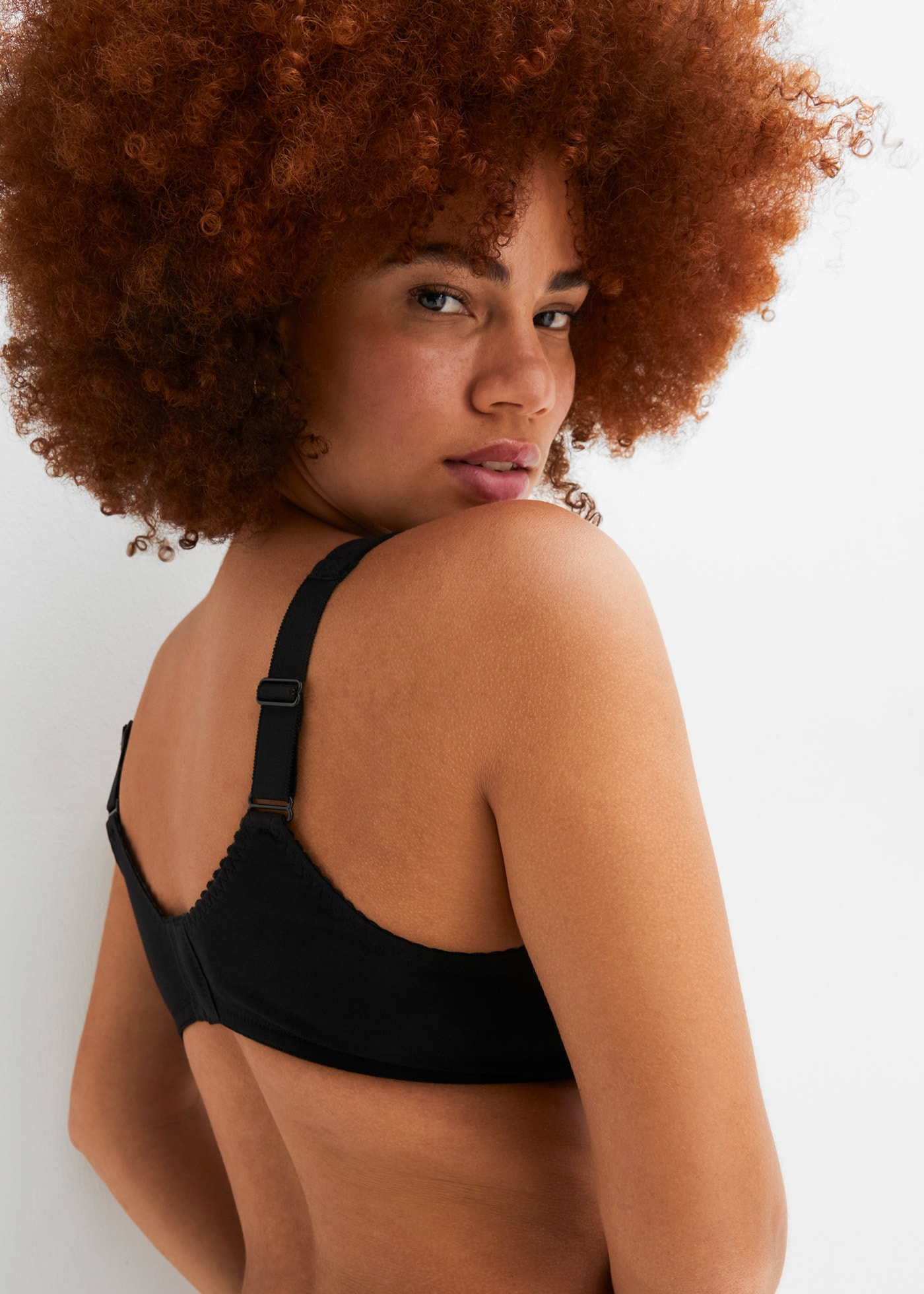 bonprix Büstenhebe »BH ohne Bügel mit Baumwolle (2er Pack)« Packung, 2, 2 Stk. BH ohne Bügel mit Baumwolle (2er Pack)