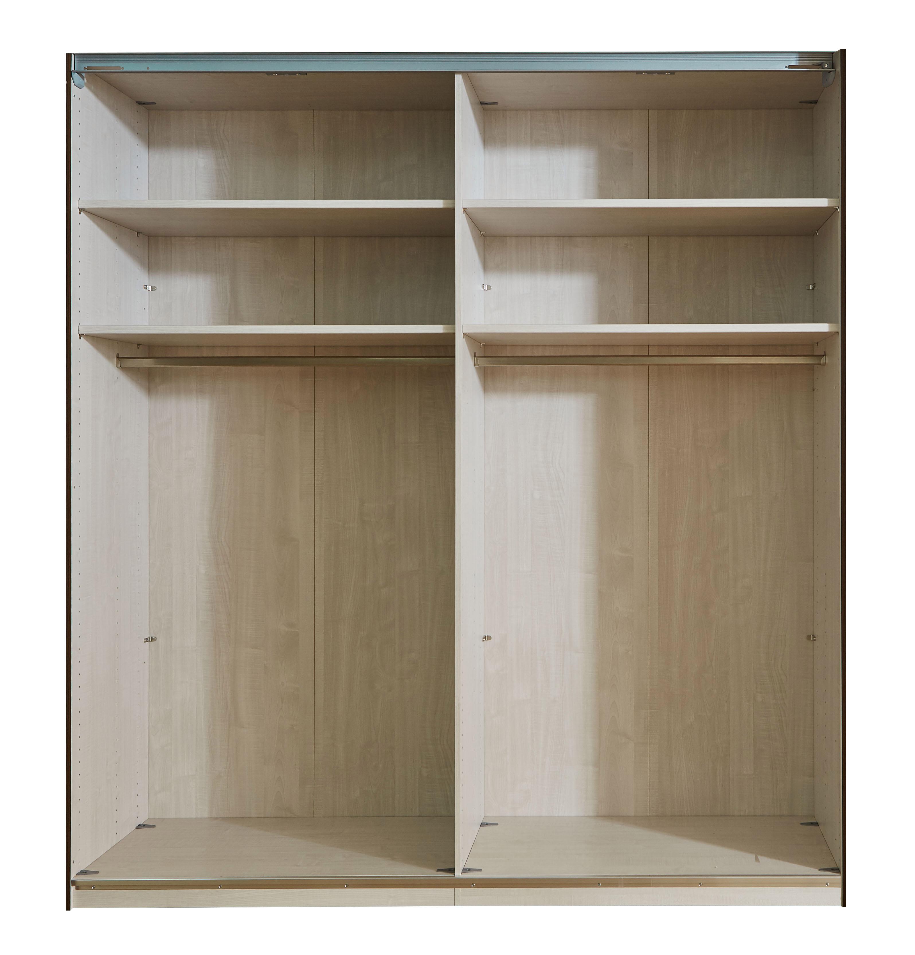 Thumbnail - WIEMANN Schwebetürenschrank "Orion, Kleiderschrank, Schrank, Wäscheschrank, mit Schiebetüren", hochwertige Glasfront, va...