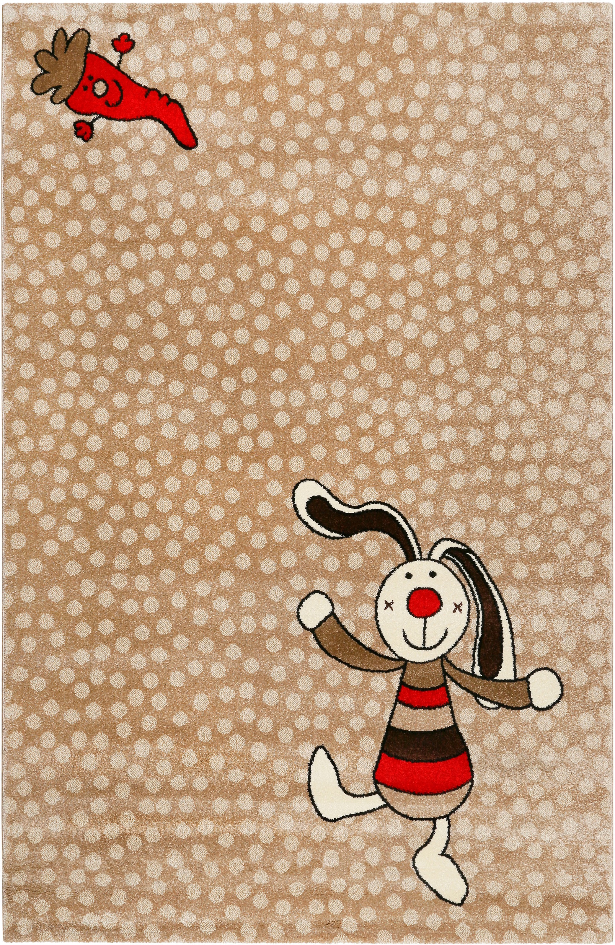 Sigikid Kinderteppich "Rainbow Rabbit" rechteckig 13 mm Höhe günstig online kaufen