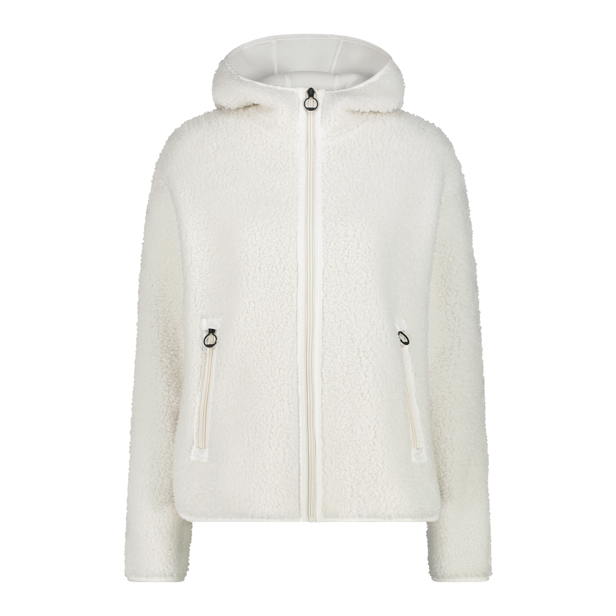 CMP Kapuzenplüschjacke, (1 St.)