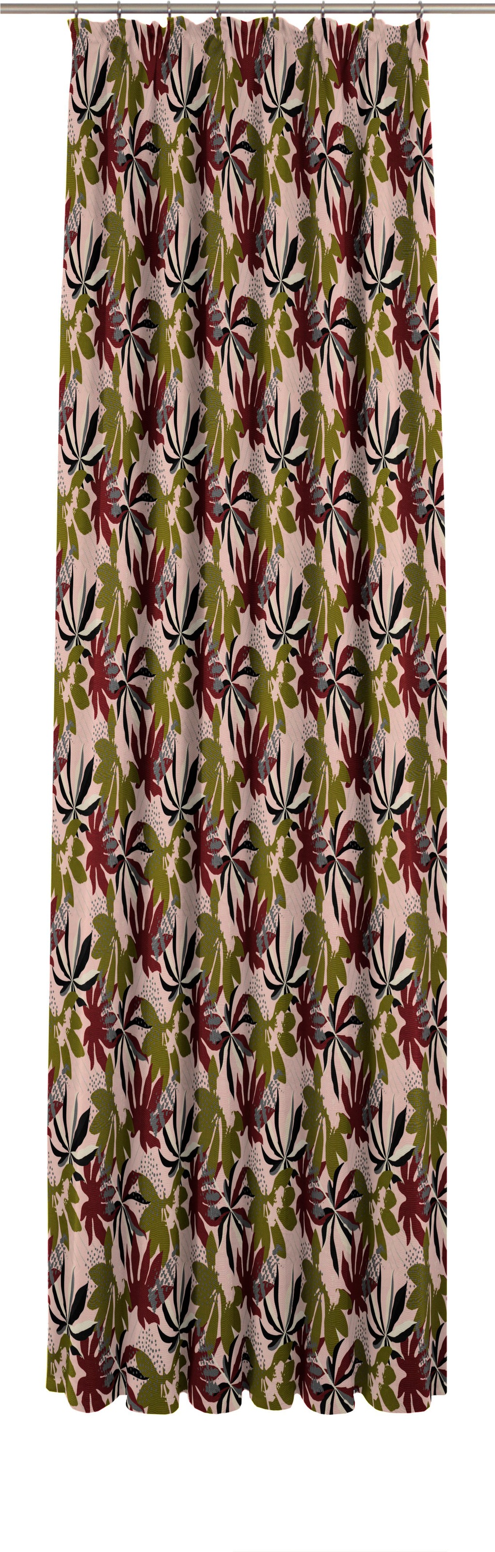 Adam Vorhang "Vorhang Jungle aus 100 % Bio-Baumwolle, Kräuselband (1 St)" K günstig online kaufen
