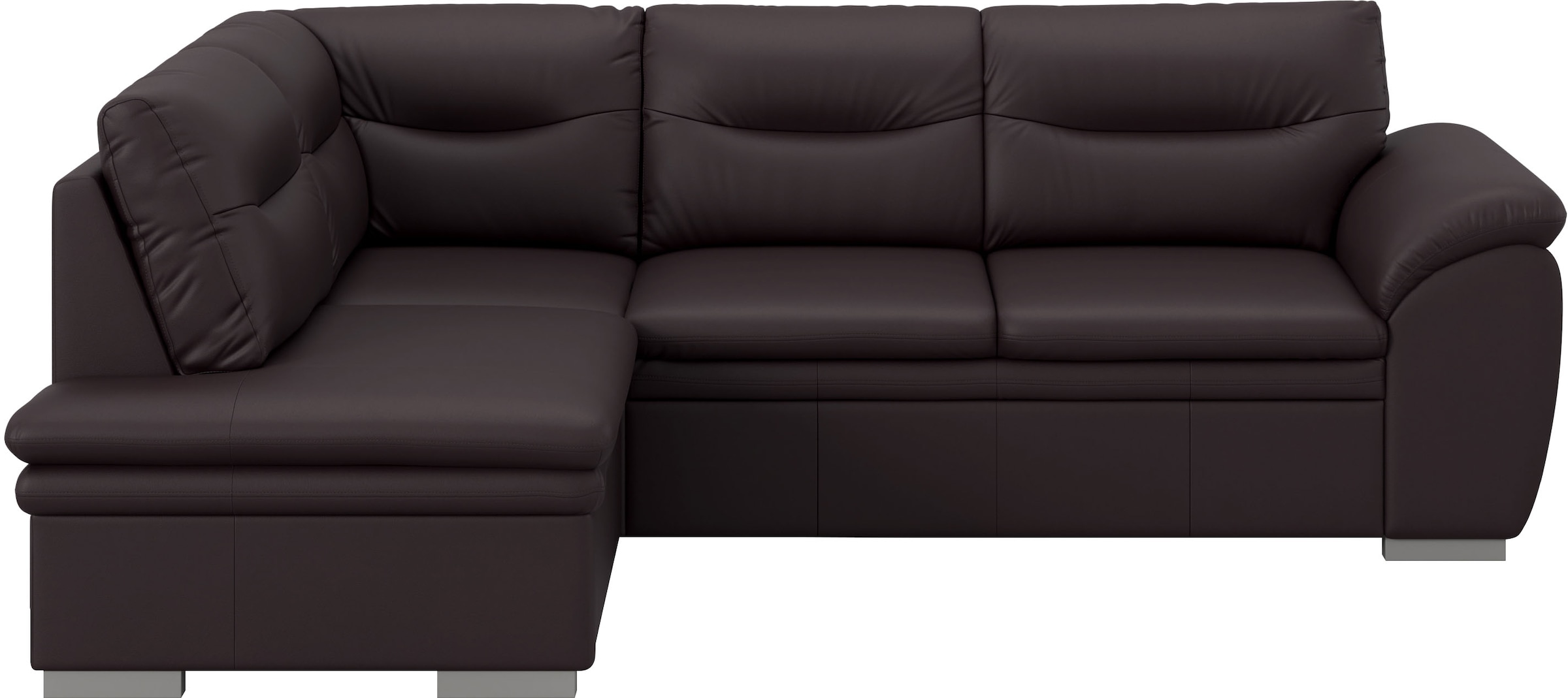 COTTA Ecksofa »Leandra L-Form«, wahlweise mit Bettfunktion & Bettkasten
