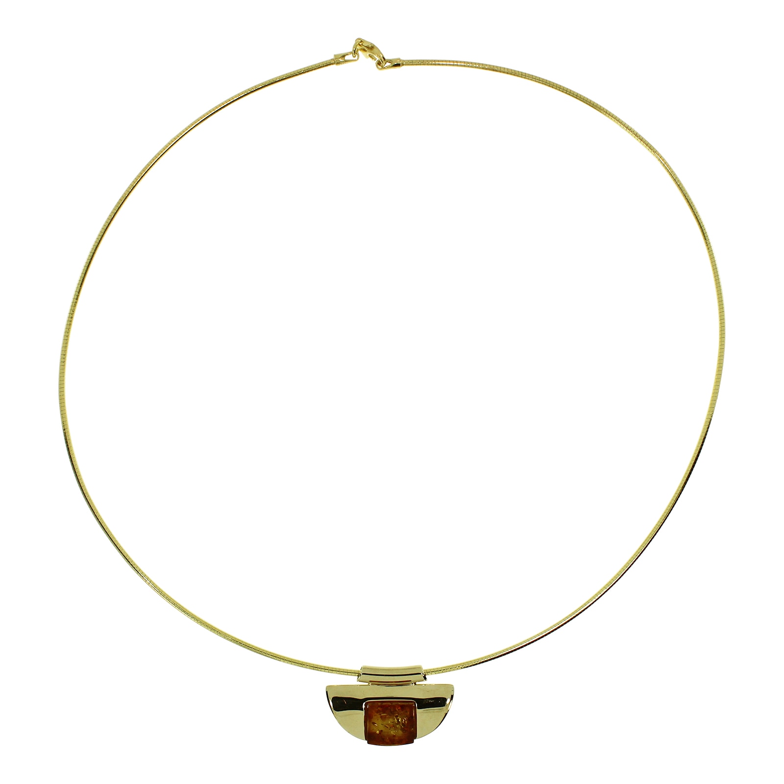 OSTSEE-SCHMUCK Kette mit Anhänger »- Gleiter-Klara - Silber 925/000, vergoldet - Bernstein«