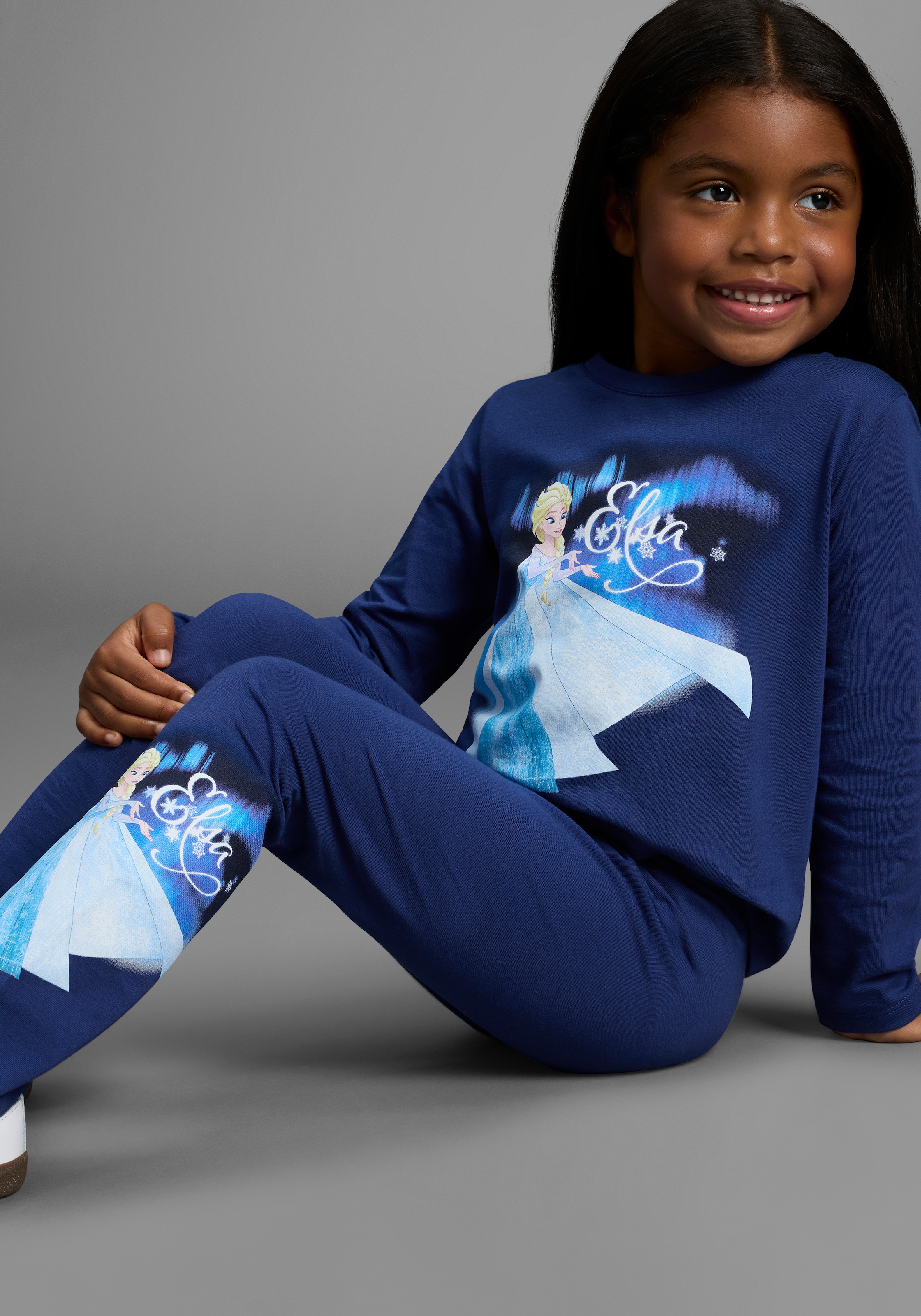 KIDSWORLD Langarmshirt & Leggings »Disney SET Frozen: ELSA«, Disney ELSA Drucke