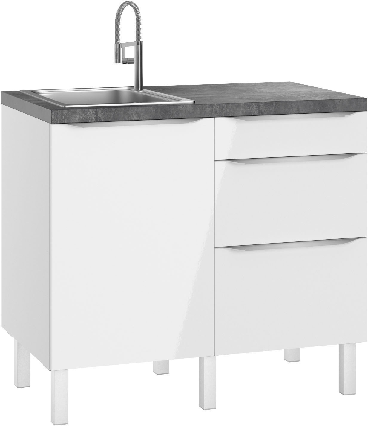 OPTIFIT Pantryküche »Lilly2«, Breite 100 cm