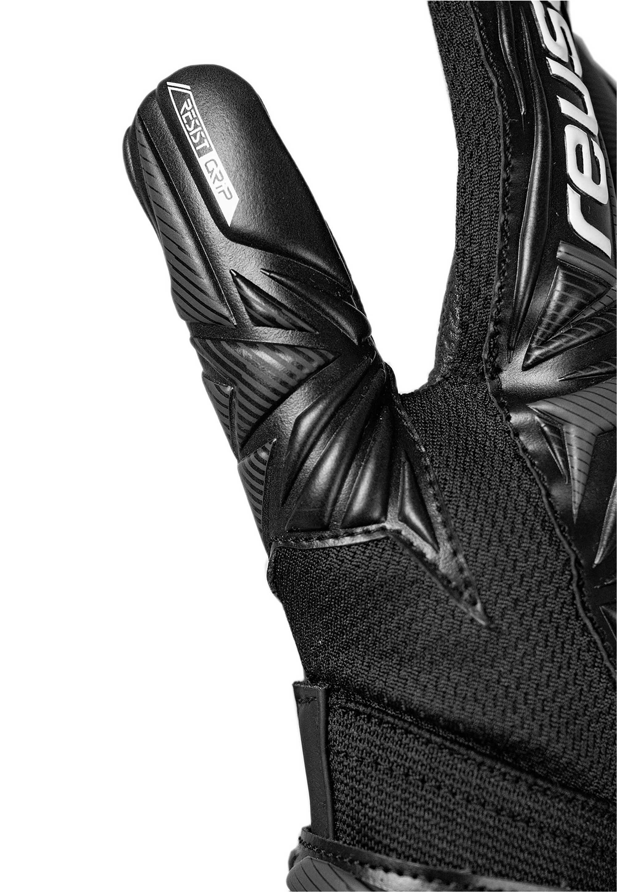 Reusch Torwarthandschuhe »Attrakt Resist Junior« mit speziellem Rauprofil auf der Innenhand