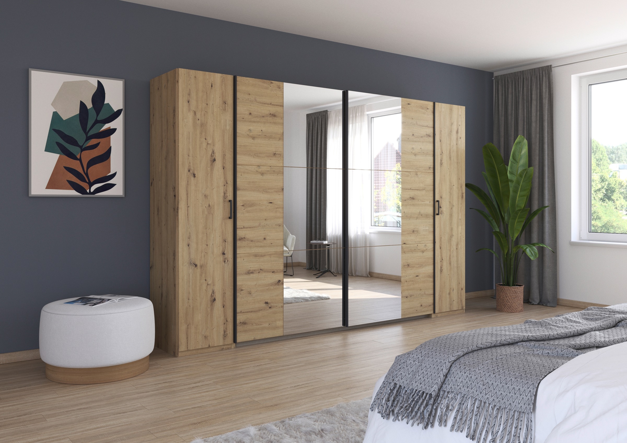 rauch Schwebetürenschrank "Kleiderschrank Drehtürenschrank Schrank Garderob günstig online kaufen