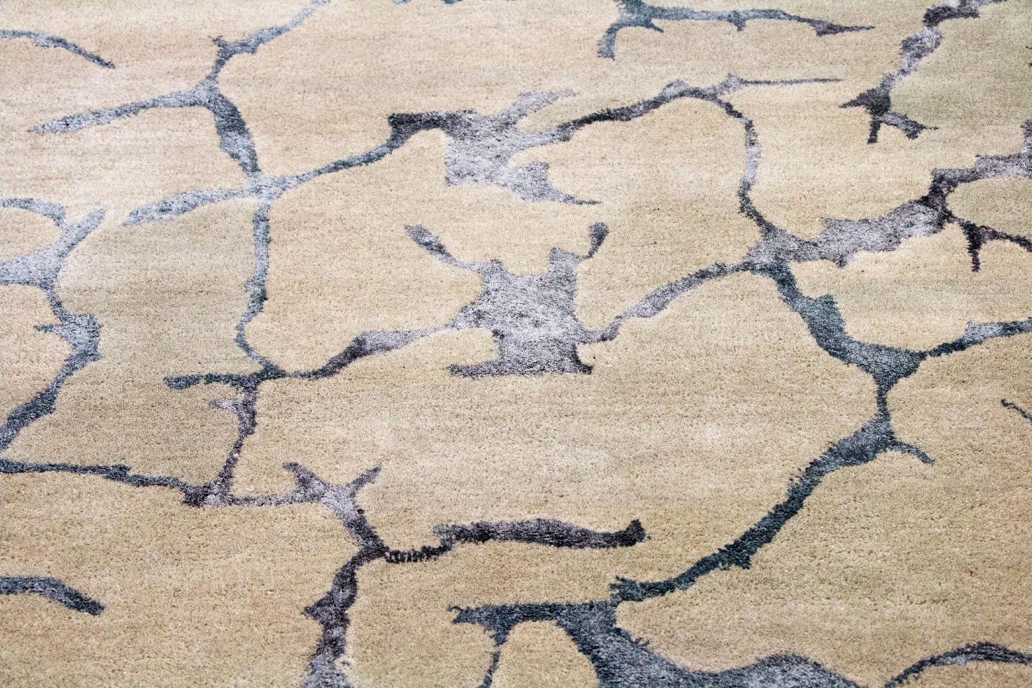 morgenland Wollteppich »Designer Teppich handgetuftet mehrfarbig«, rechteckig