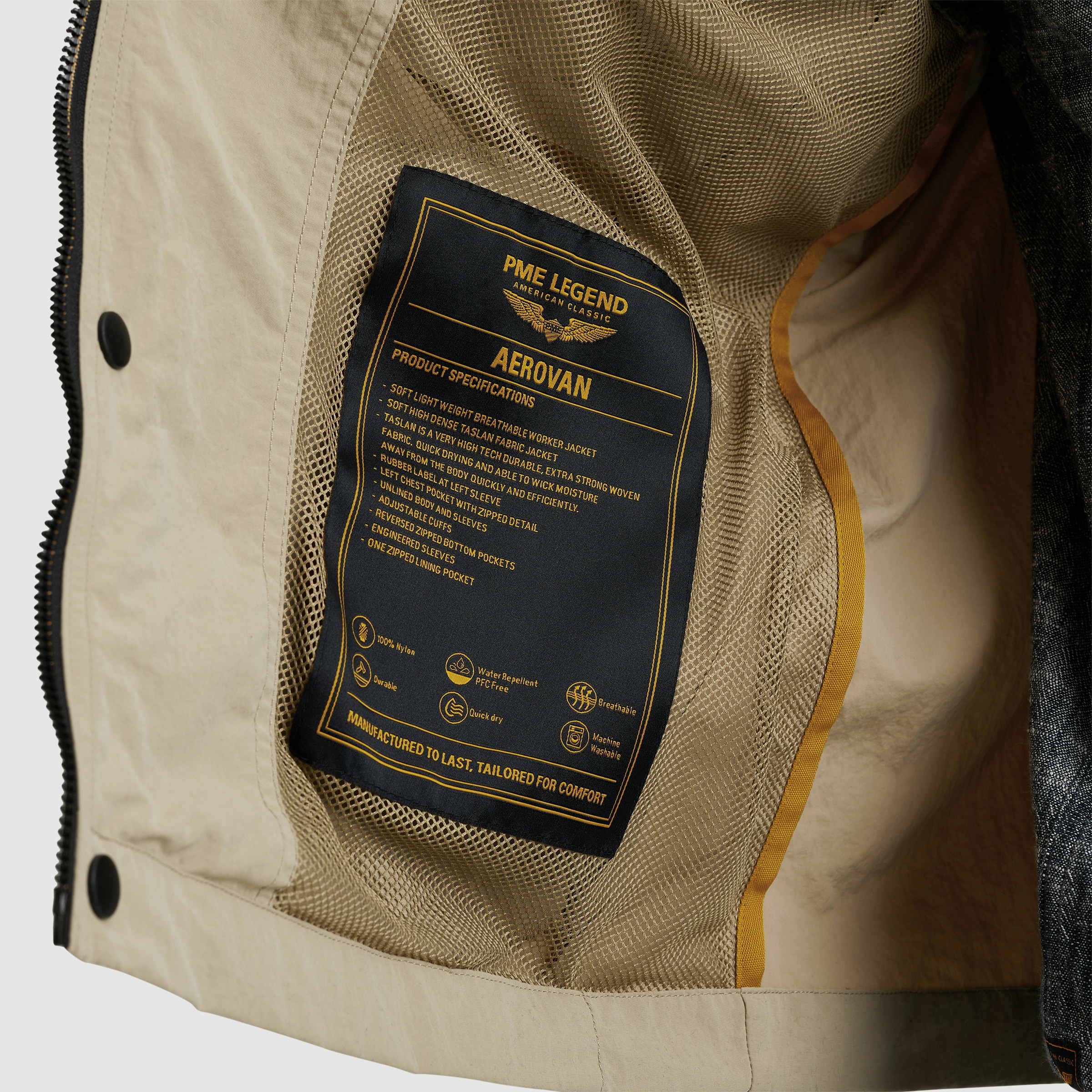PME LEGEND Funktionsjacke, ohne Kapuze, mit Kentkragen