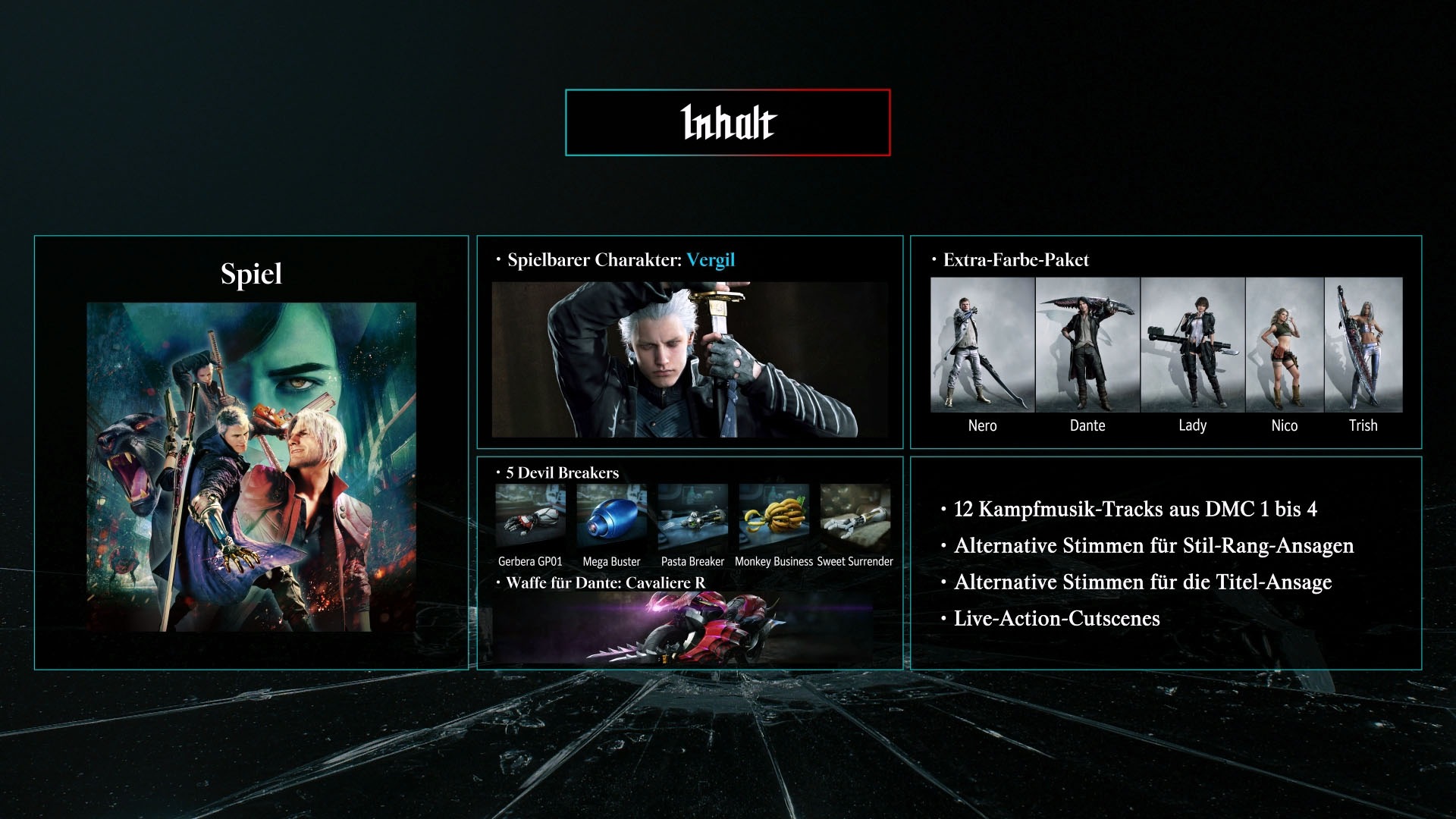 Capcom Spielesoftware »Devil May Cry 5 Devil Hunter Edition« Nintendo Switch 2