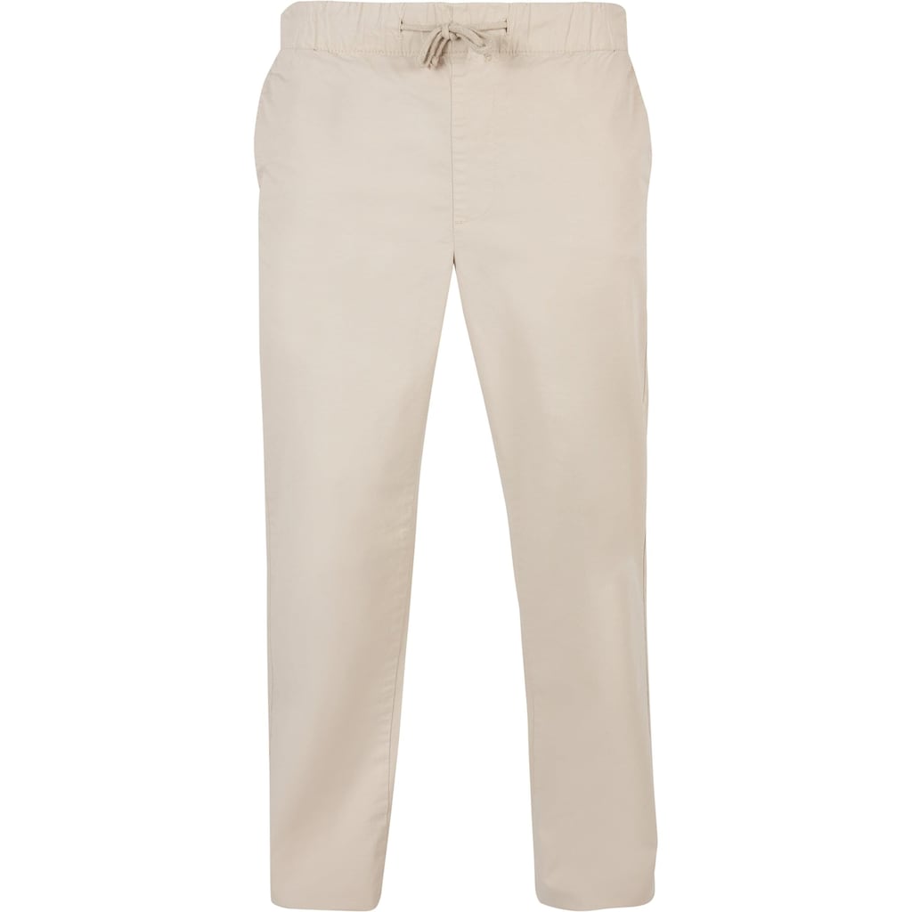 URBAN CLASSICS Stoffhose »Urban Classics Herren Straight Slit Trouser«, (1 tlg.)