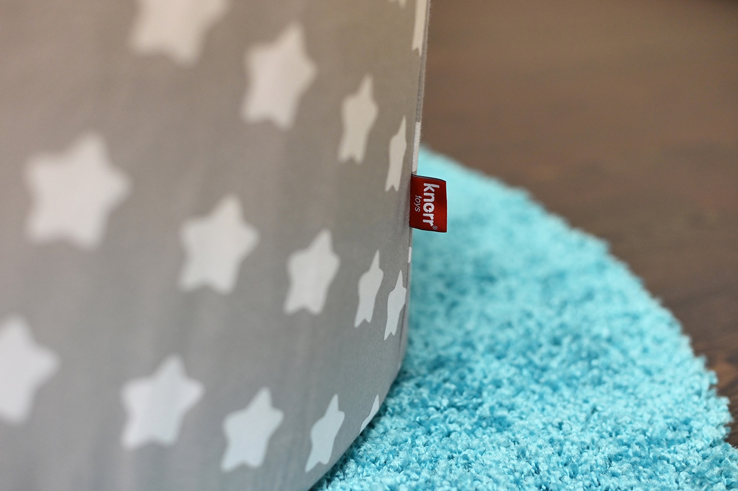 Knorrtoys® Bällebad »Soft, Grey White Stars«, mit 300 Bälle creme/Grey/lightBlue; Made in Europe