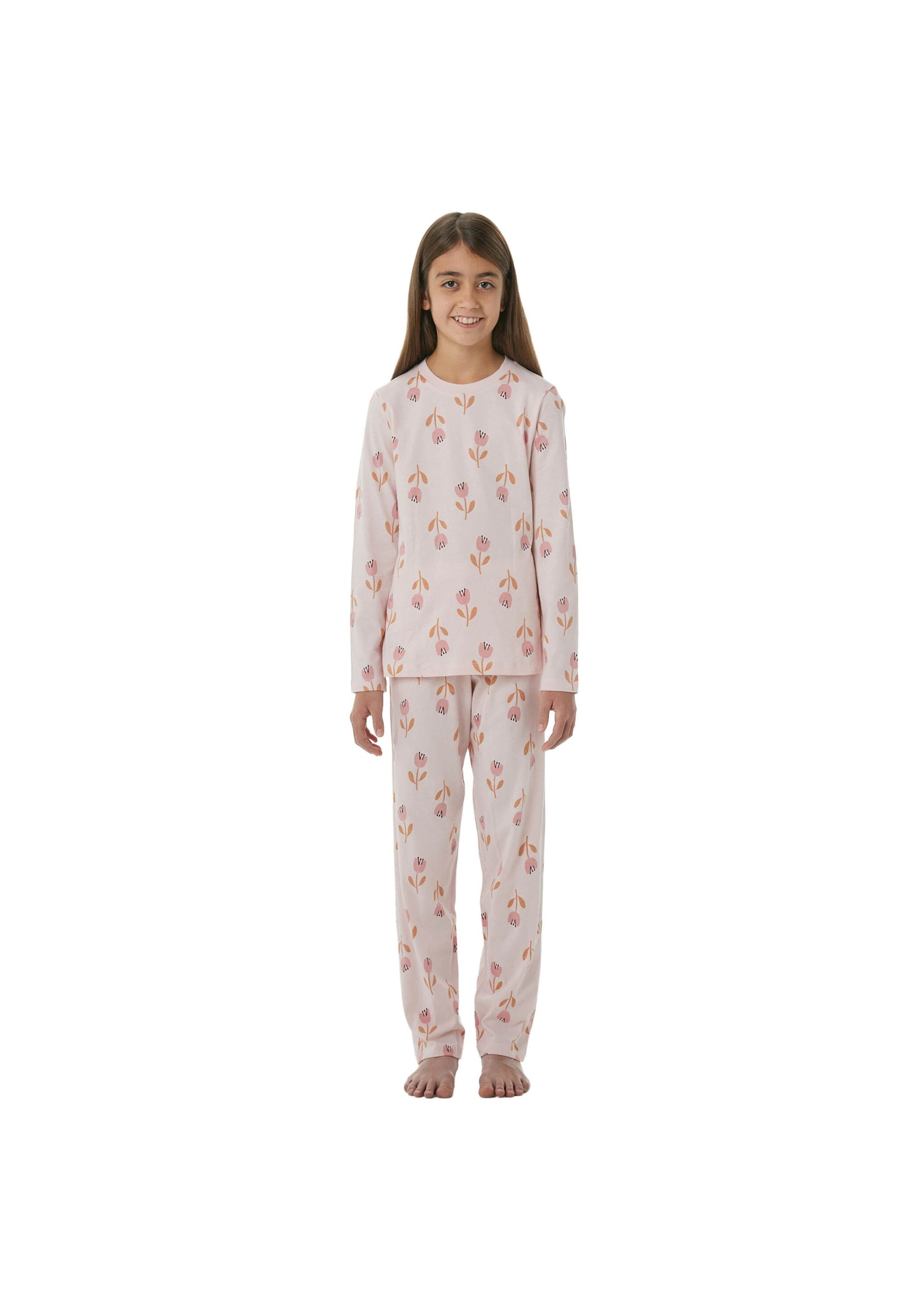 Schiesser Schlafanzug »Pyjama Kids Nightwear Blumen Allover«