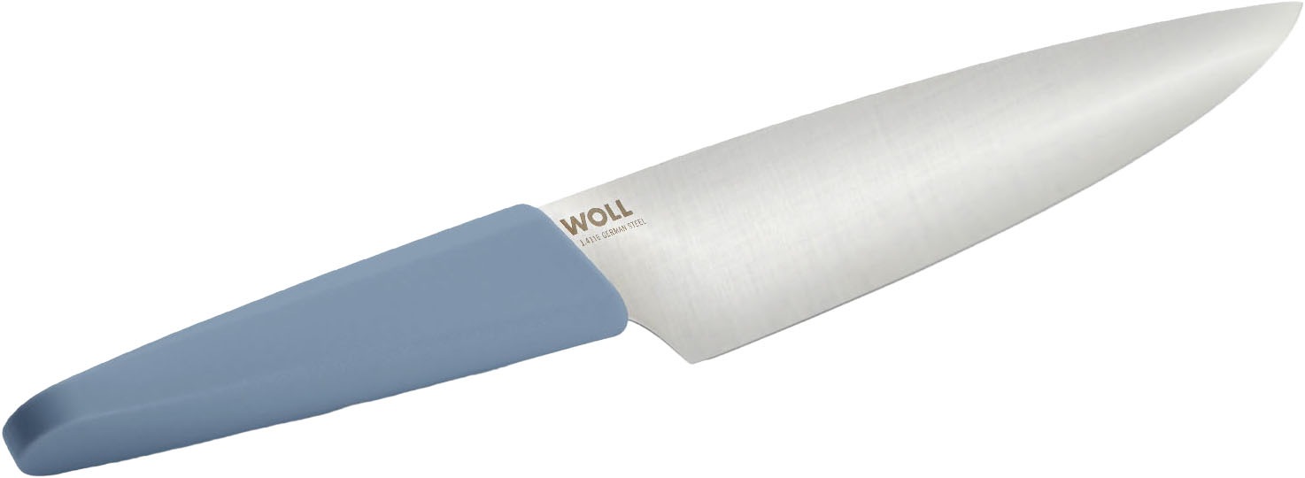 WOLL Kochmesser "Cutting Edge", Klingenlänge 20cmblau, Kochmesser, aus deutschem Edelstahl gemäß DIN 1.4116