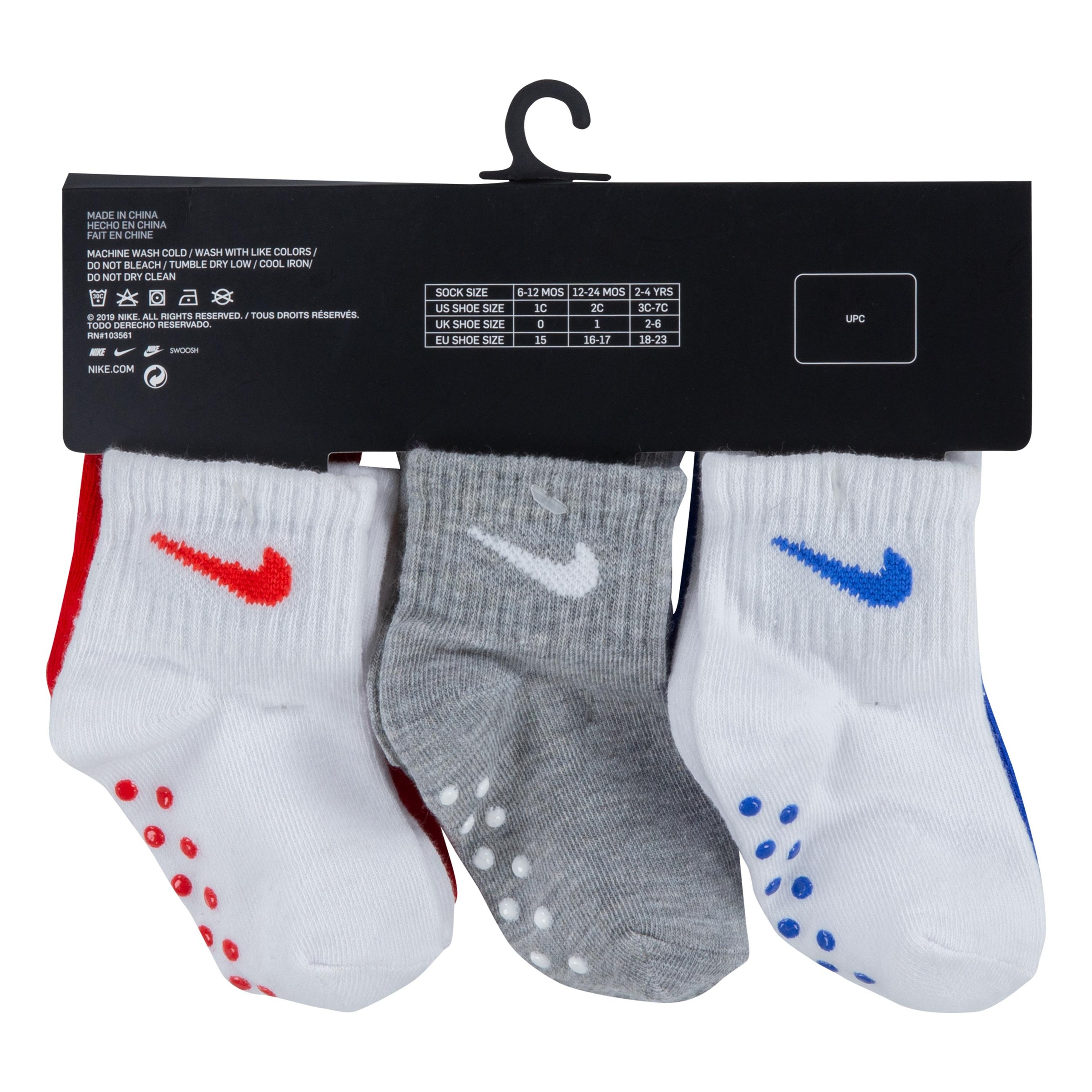 Nike Sportswear ABS-Socken »POP COLOR GRIPPER INFANT/TODDLER AN«, (Set, 6 Paar), für Babys