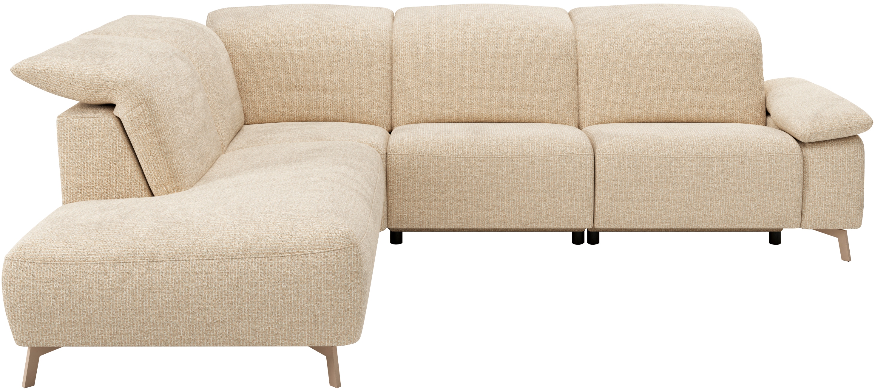 Musterring Ecksofa "MR 370, intelligenter Komfort im modernen Design" Optionale Relaxfunktion, flexible Kopfteile & klappbare Armlehnen