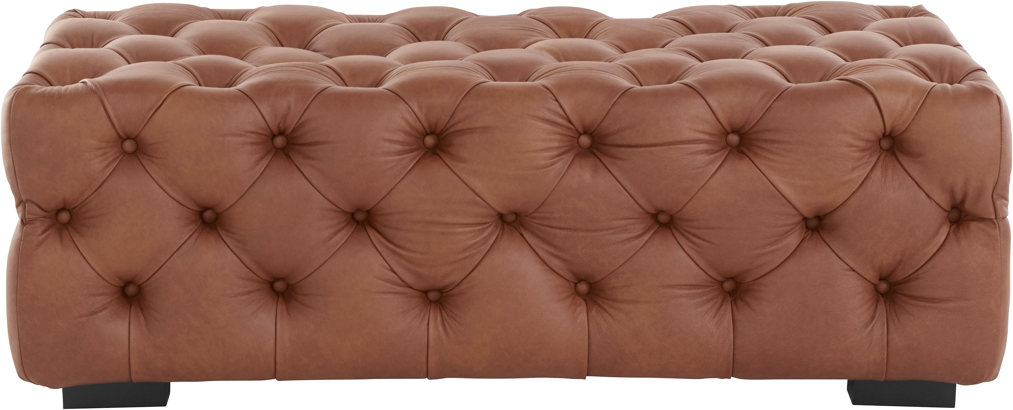 Thumbnail - Guido Maria Kretschmer Home&Living Polsterhocker "Kalina", mit klassischer Chesterfield-Knopfheftung