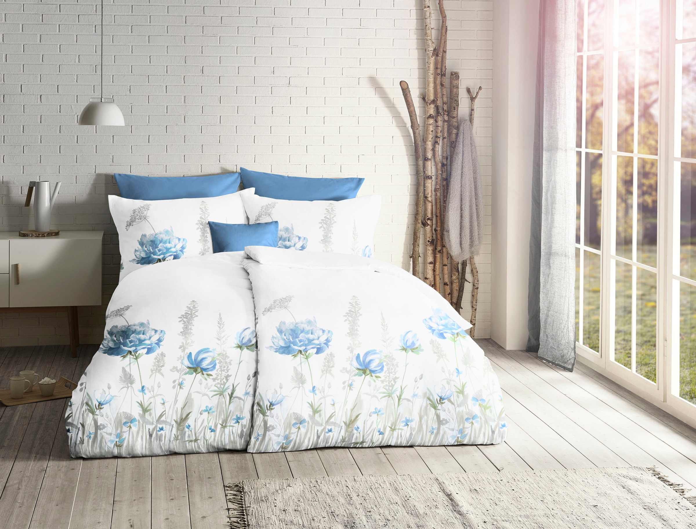 fleuresse Wendebettwäsche "Saint Tropez" 2 Stk. tlg. Batist, Baumwolle, in günstig online kaufen