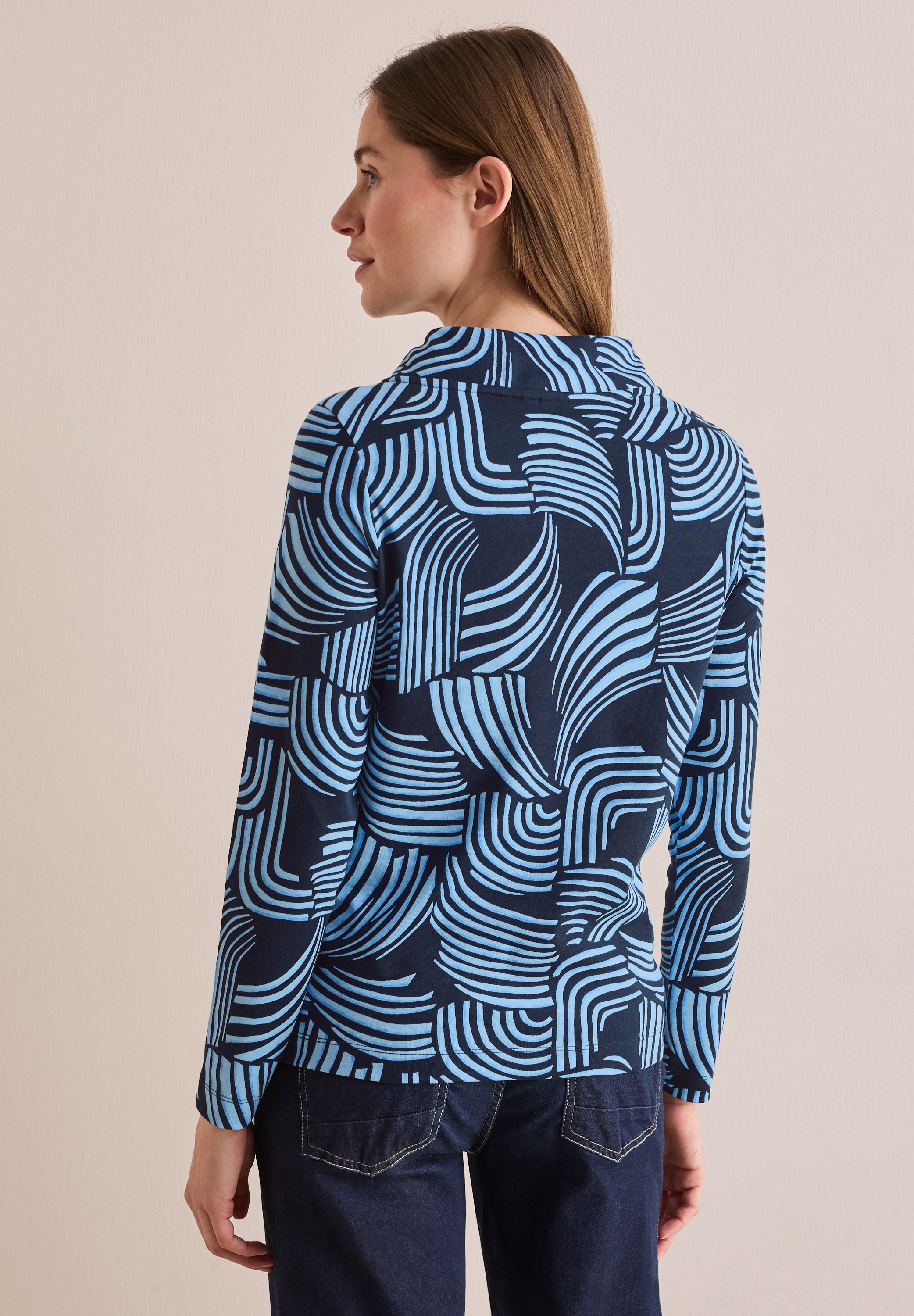 Cecil Langarmshirt, aus reiner Baumwolle