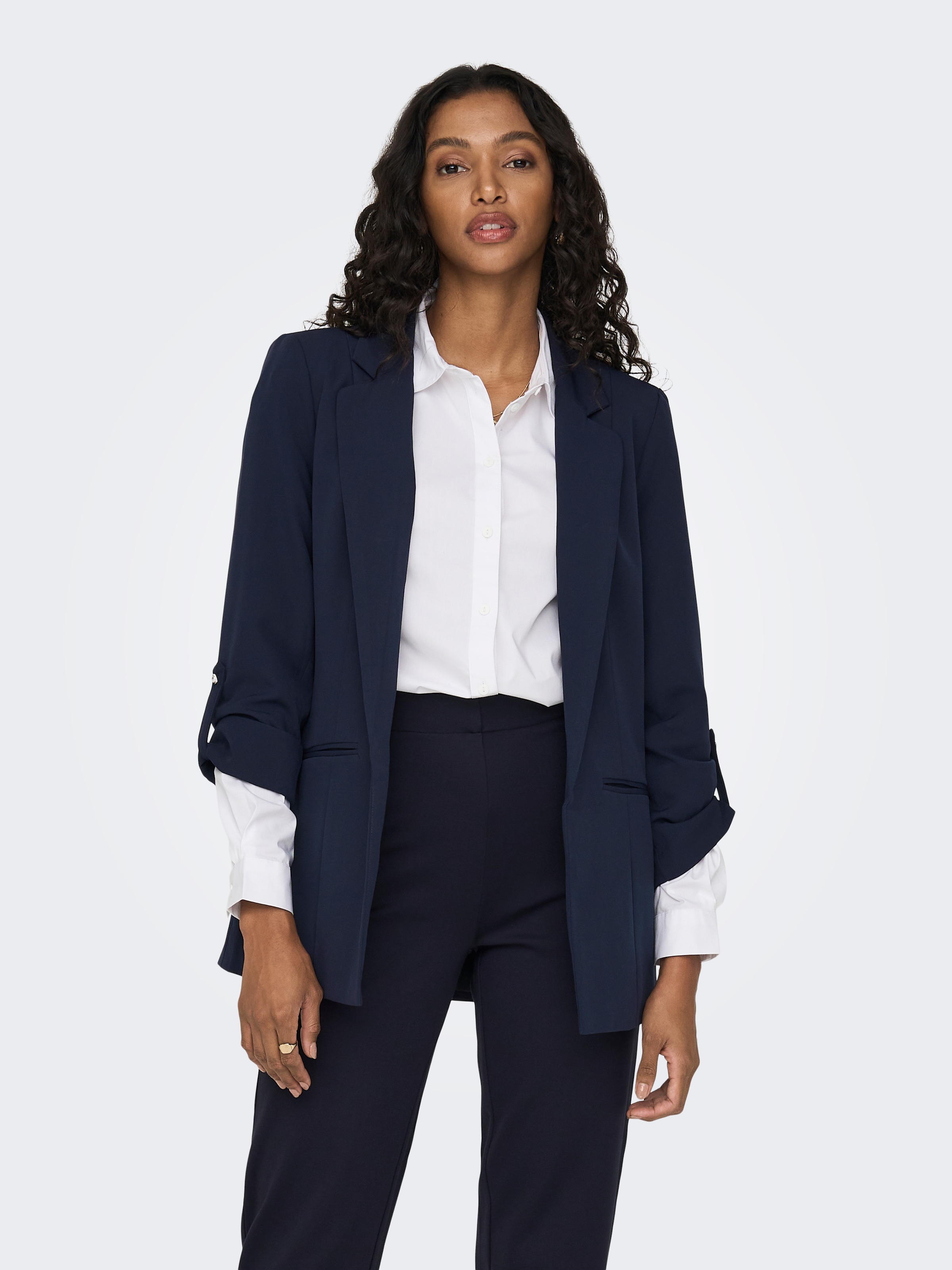 ONLY "ONLKAYLE-ORLEEN 3/4 BLAZER TLR NOOS" Materialmix, regular fit günstig online kaufen