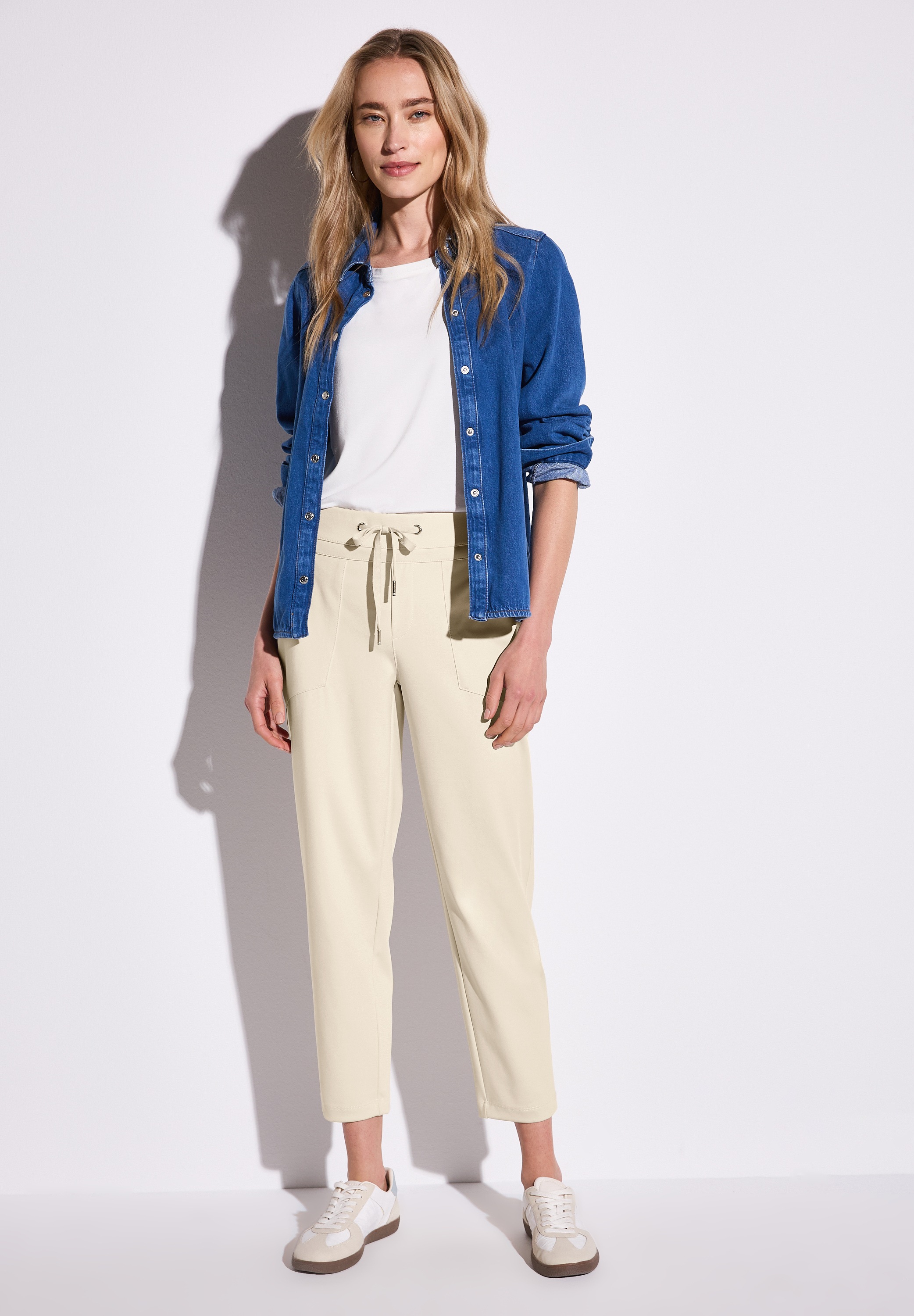 STREET ONE Stoffhose, Middle Waist
