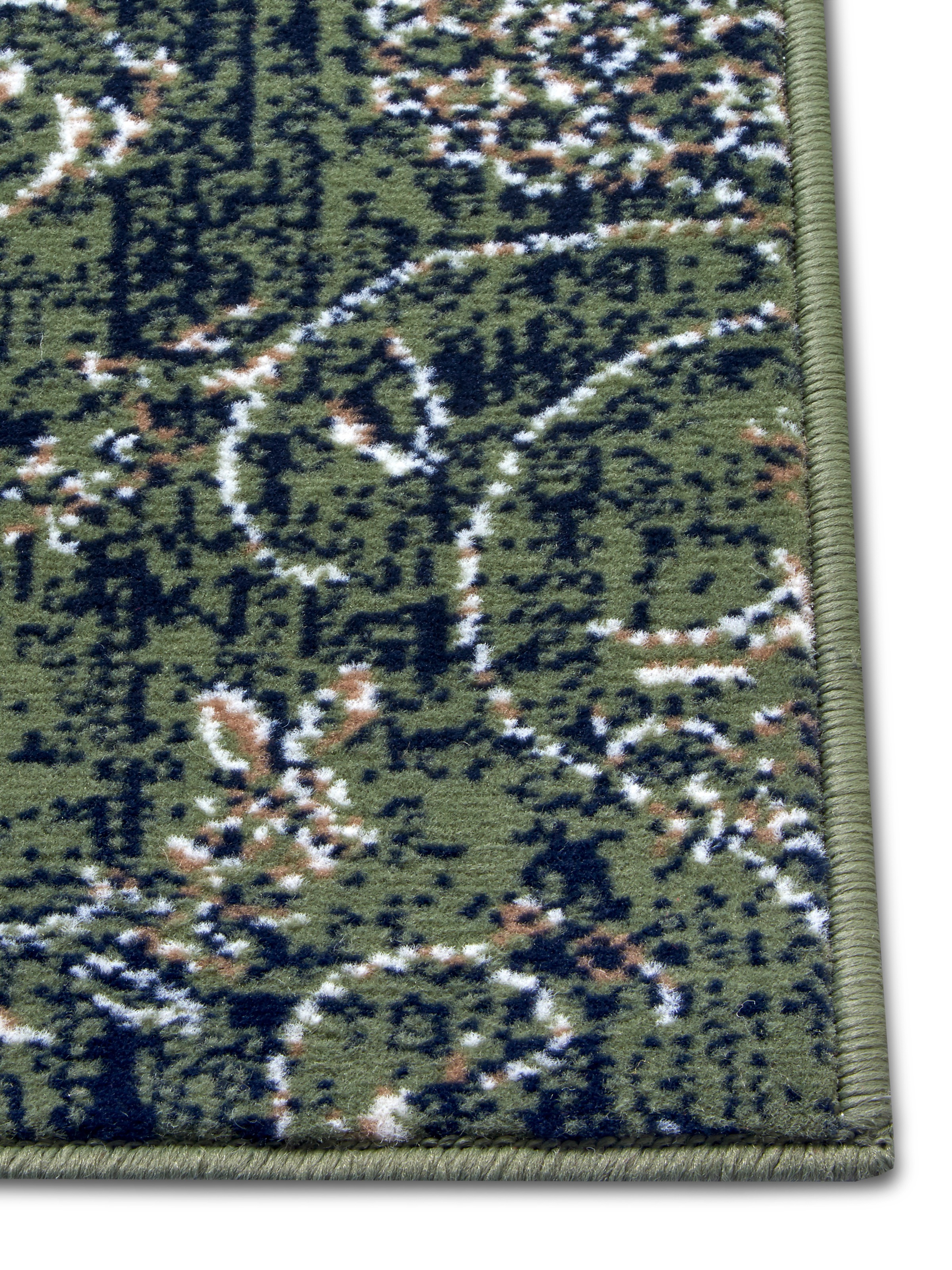 HANSE Home Teppich »Kirie«, rechteckig, 9 mm Höhe, Patchwork, Kurzflor, Teppichläufer, Modern, Vintage, Wohnzimmer, Flur