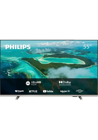 Philips LED-Fernseher »55PUS7657/12«, 139 cm/55 Zoll, 4K Ultra HD, Smart-TV kaufen