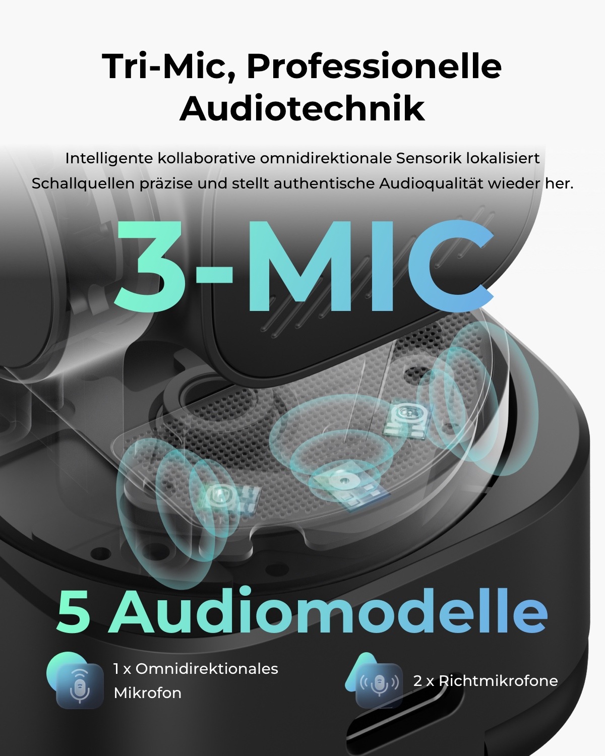 OBSBOT Webcam »TINY 3 Lite« 4K Ultra HD