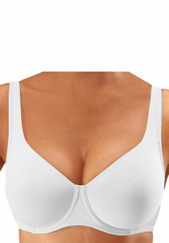 petite fleur Minimizer-BH, (Packung, 2 Stück), mit Bügel aus Baumwolle, Basic  Dessous online bestellen | BAUR