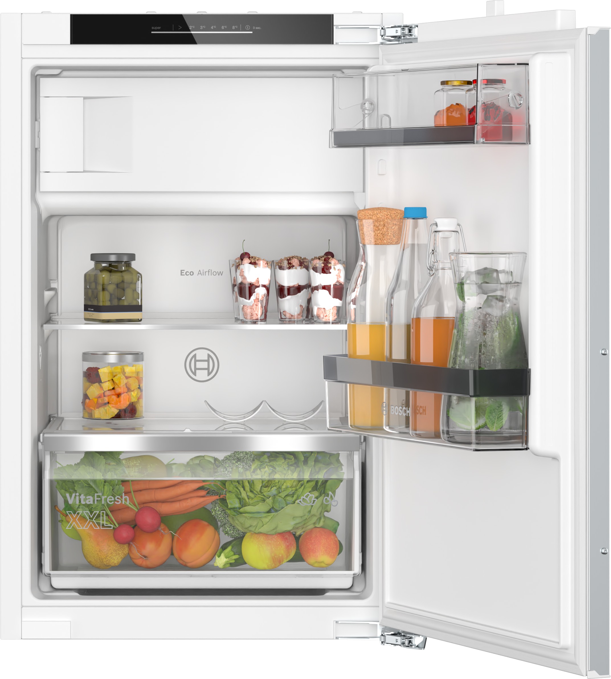 BOSCH Einbaukühlschrank Serie 6 "KIL22ADD1" 87,4 cm hoch 55,8 cm breit günstig online kaufen