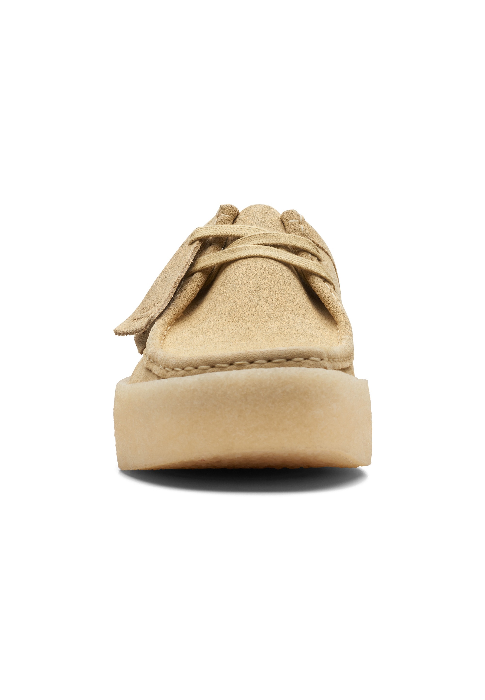 Clarks Hausschuh »Wallabee«  aus recyceltem Wildleder