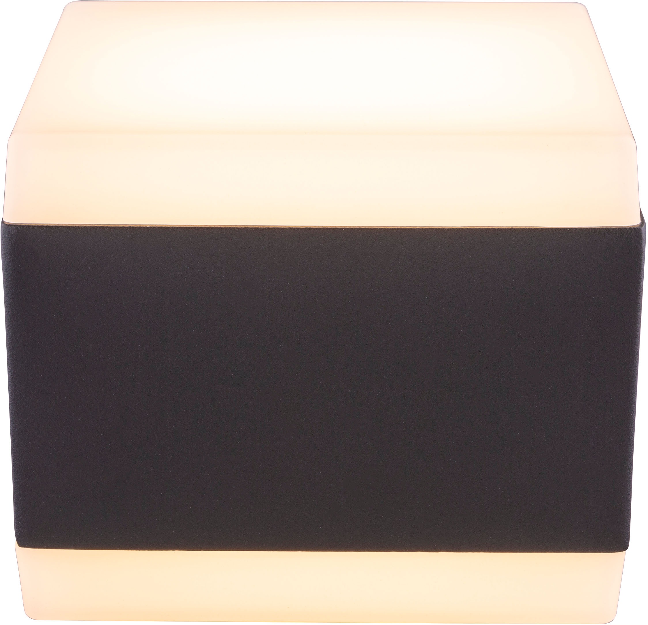 GLOBO LIGHTING LED Außen-Wandleuchte »SLICE«, Leuchtmittel LED-Modul | LED fest integriert, Außenlampe/Lichtschein: auf- und abwärts/ IP44/3000K/anthrazit