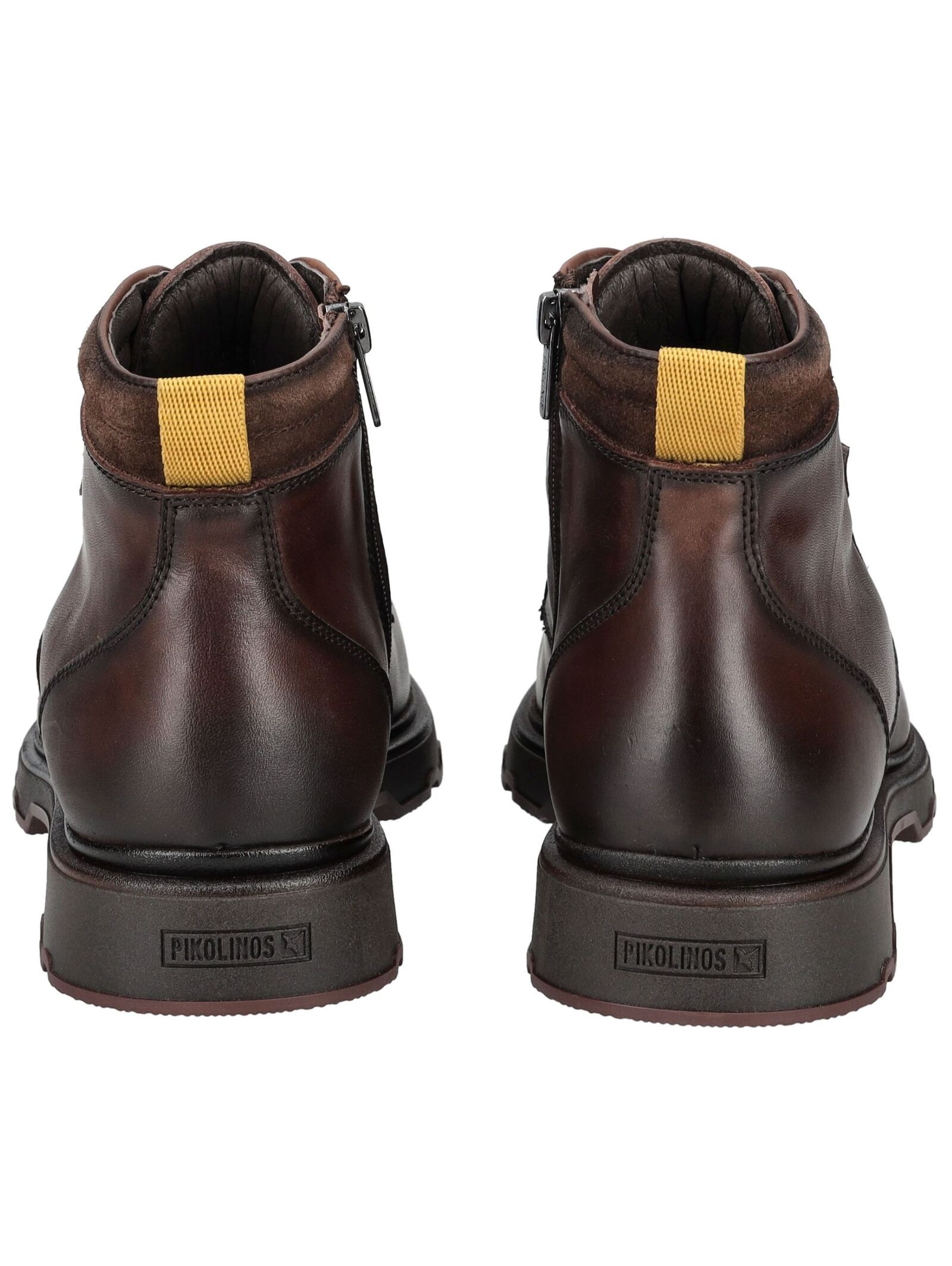 Schnürstiefelette PIKOLINOS "PIKOLINOS Stiefelette Leder", Herren, Gr. 44, dunkelbraun, Leder, Schuhe Schnürstiefelette 3