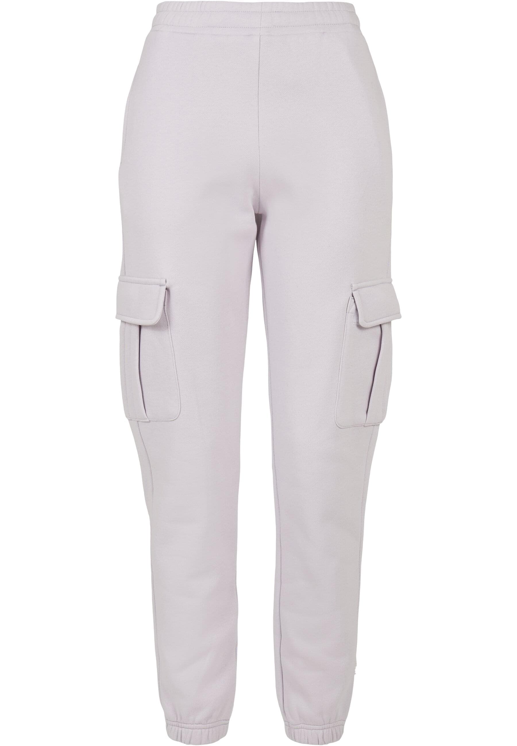 URBAN CLASSICS Jogginghose "Urban Classics Damen Ladies High Waist Cargo Sweat Pants", (1 tlg.)