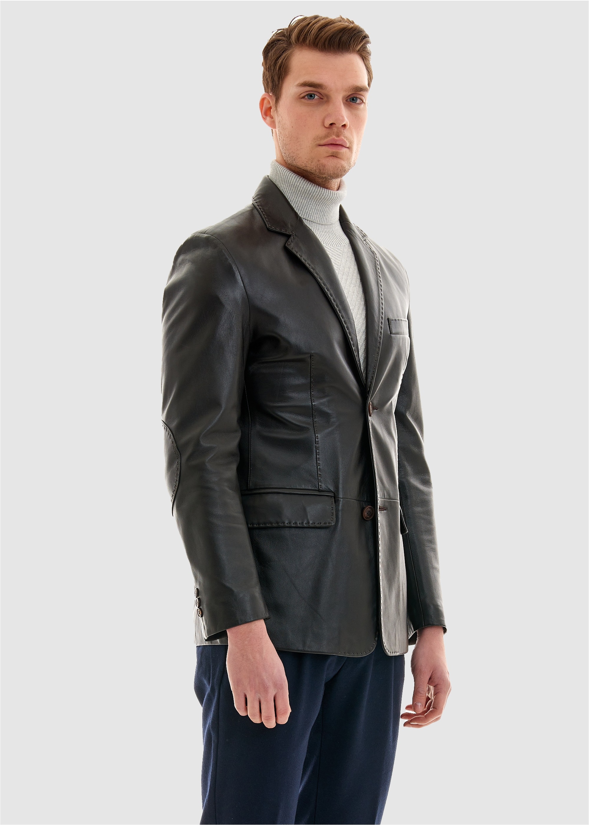 Pierre Cardin Lederjacke, mit hohem Tragekomfort