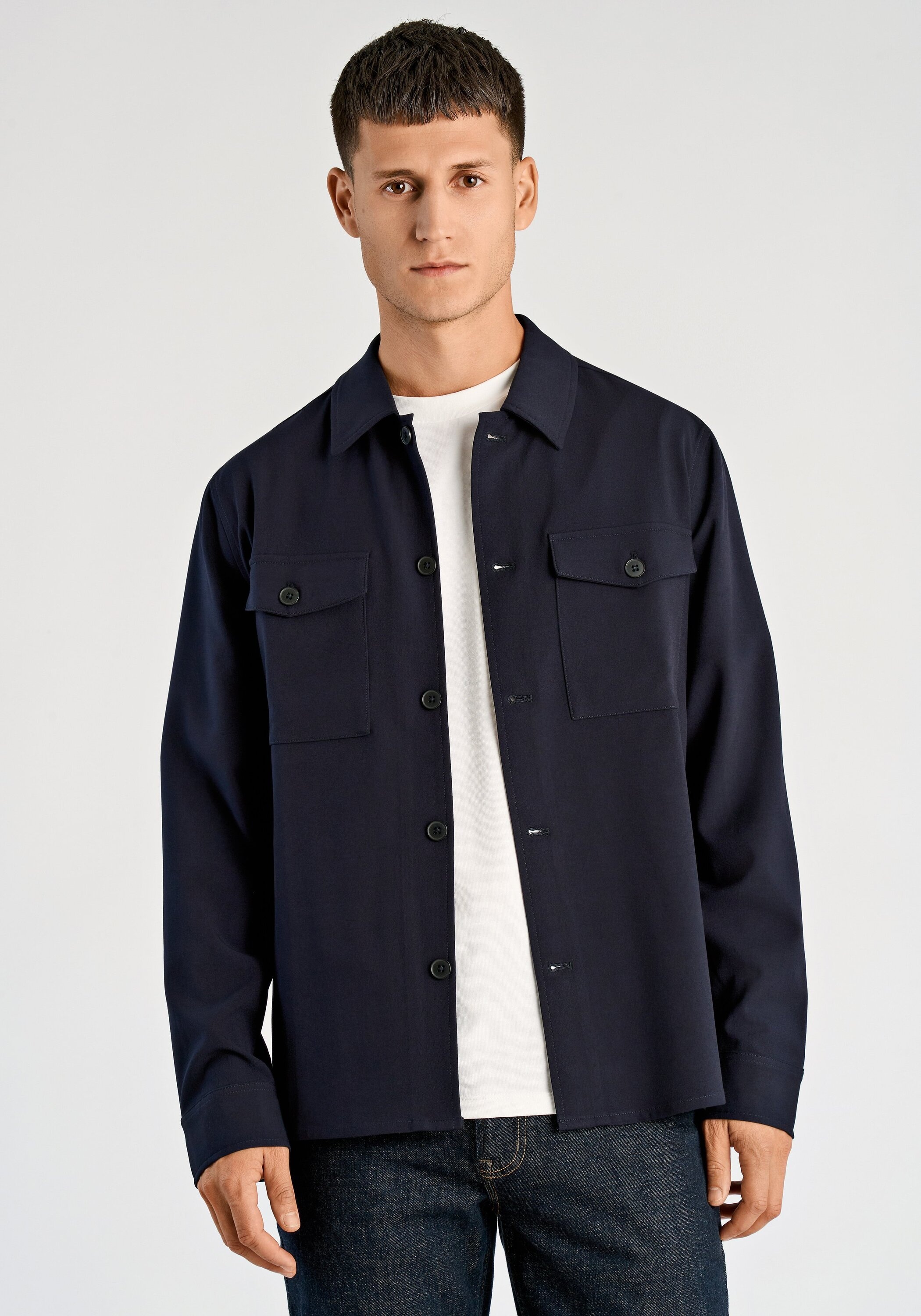 JUNK de LUXE Hemdjacke »Hemdjacke Relaxed Fit«