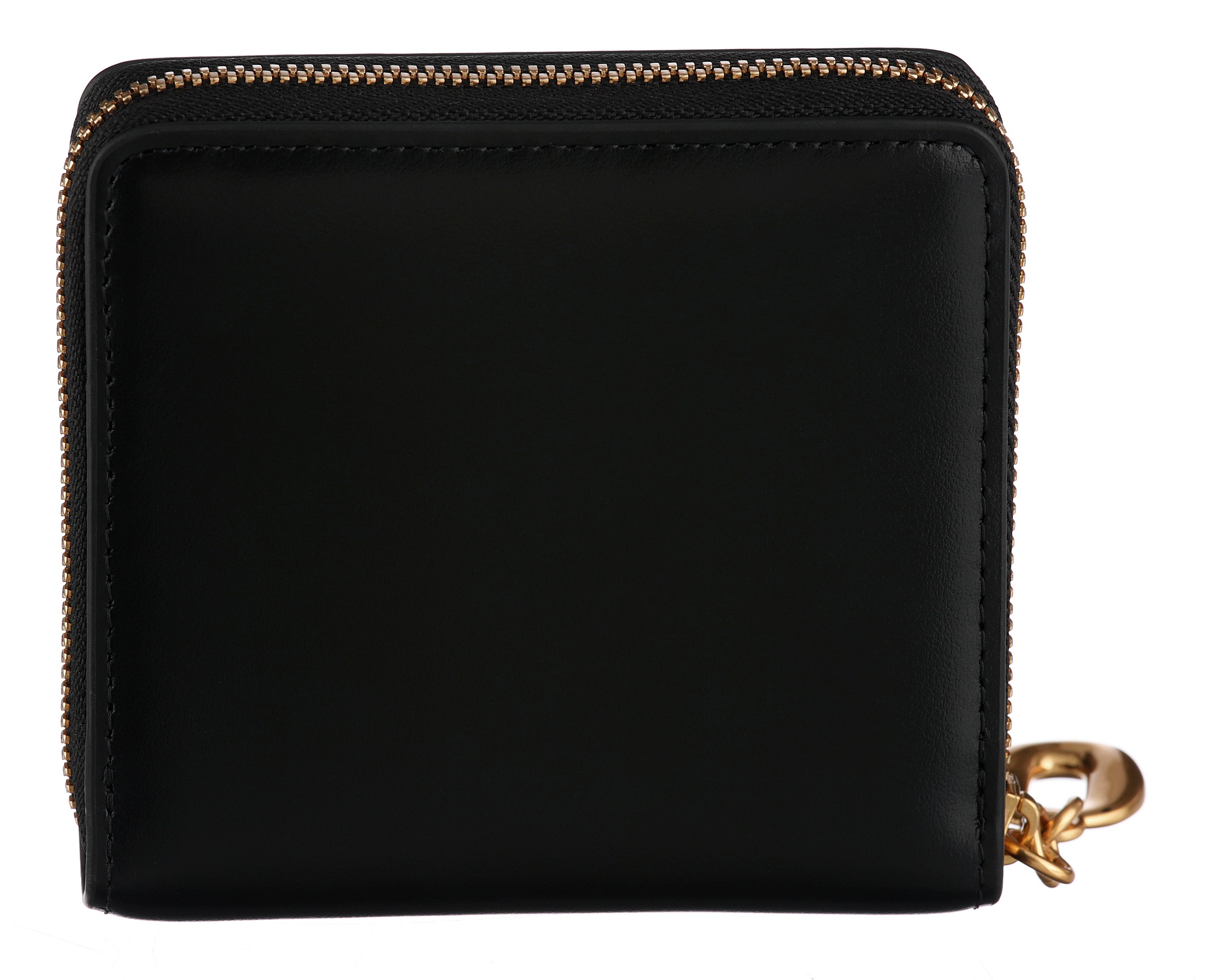 Calvin Klein Geldbörse »HARDWARE SQUARE ZIP AROUND« Damen Geldbeutel, Portemonnaie mit Schmuckkette als Schiebergriff