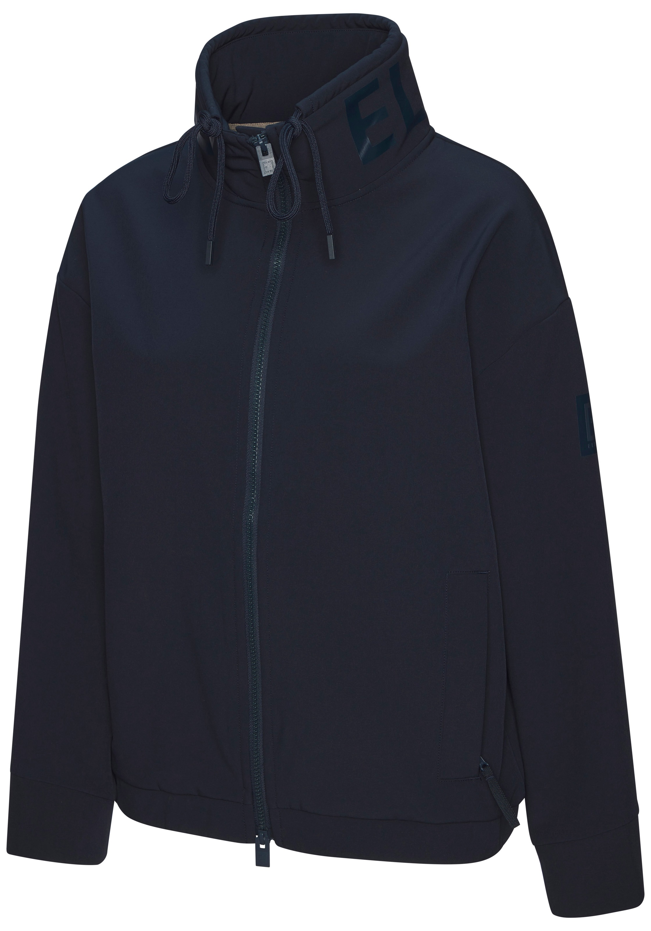 Elbsand Blouson mit hohem, verstellbaren Kragen