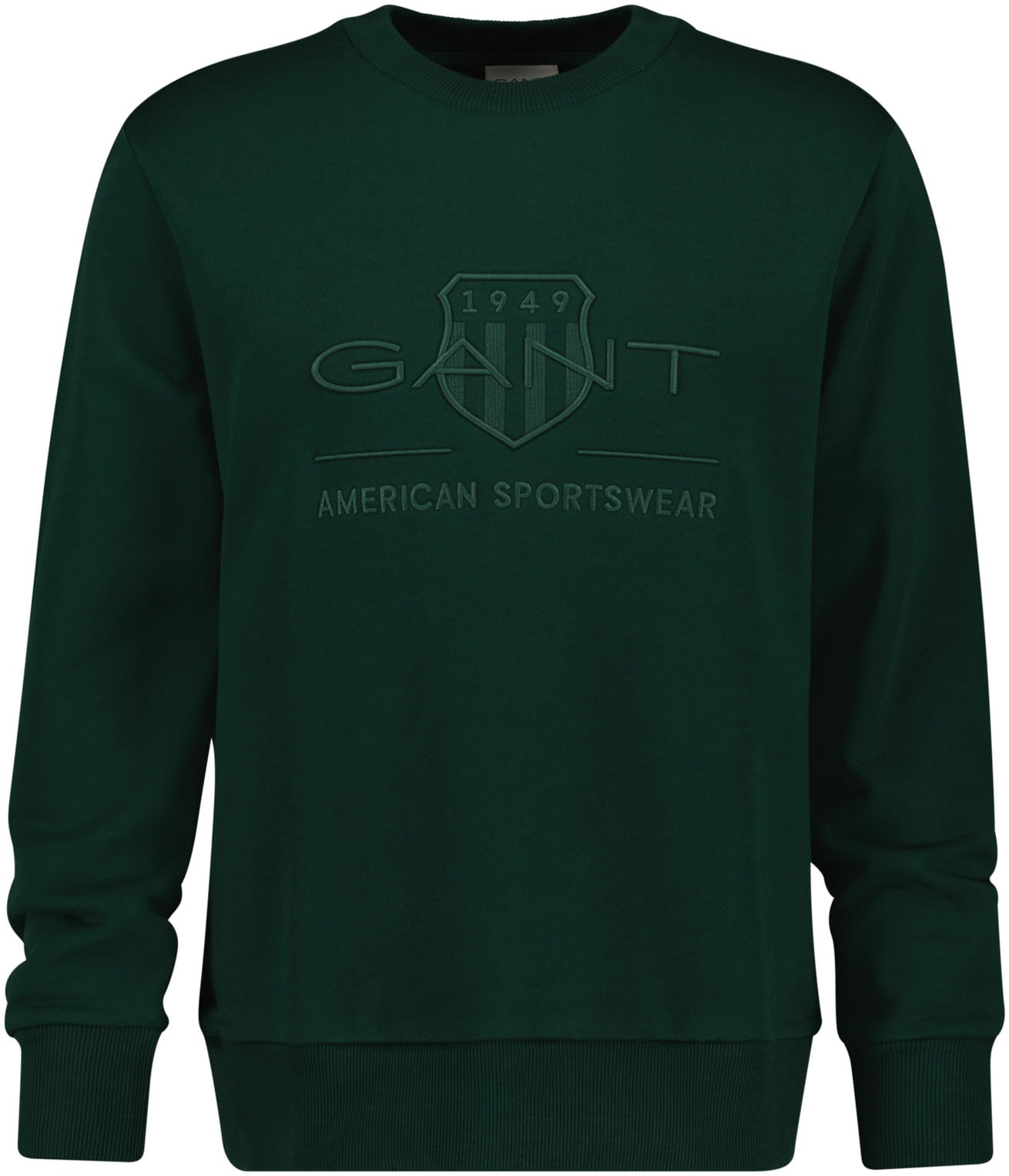 Gant Sweatshirt "REG TONAL SHIELD C-NECK SWEAT", mit Logostickerei günstig online kaufen