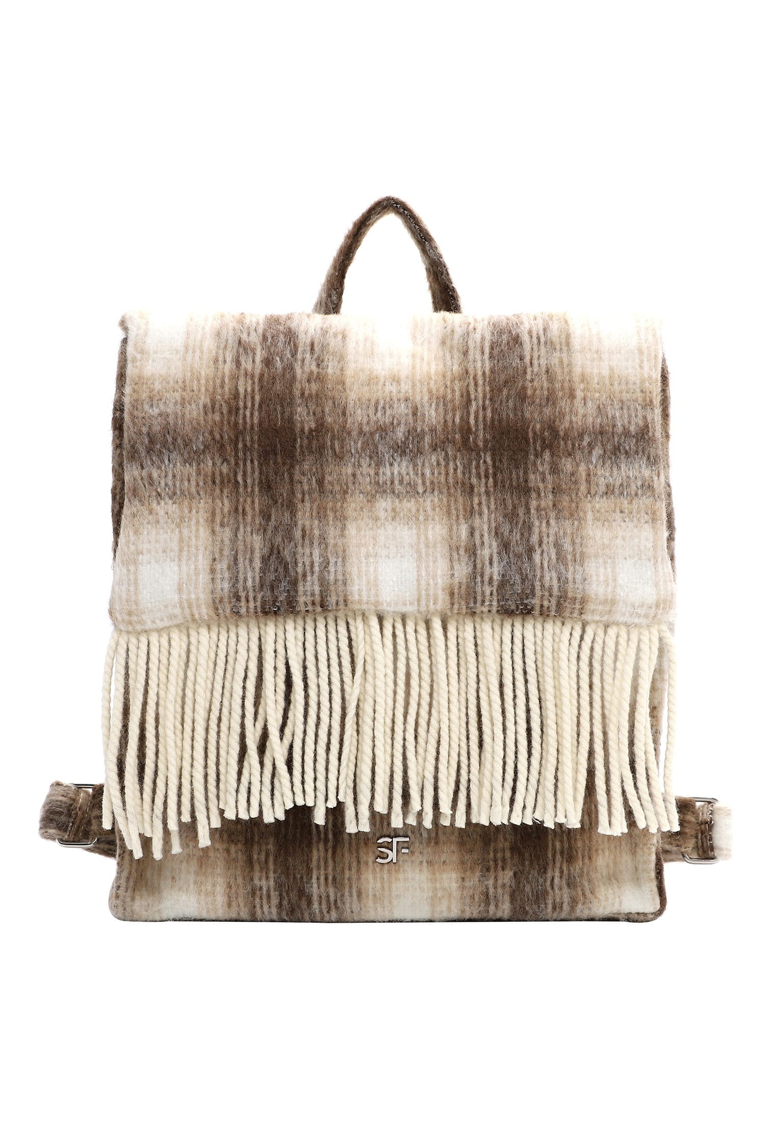 SURI FREY Rucksack "Rucksack SFY Philly", beige, Polyester, Rucksäcke