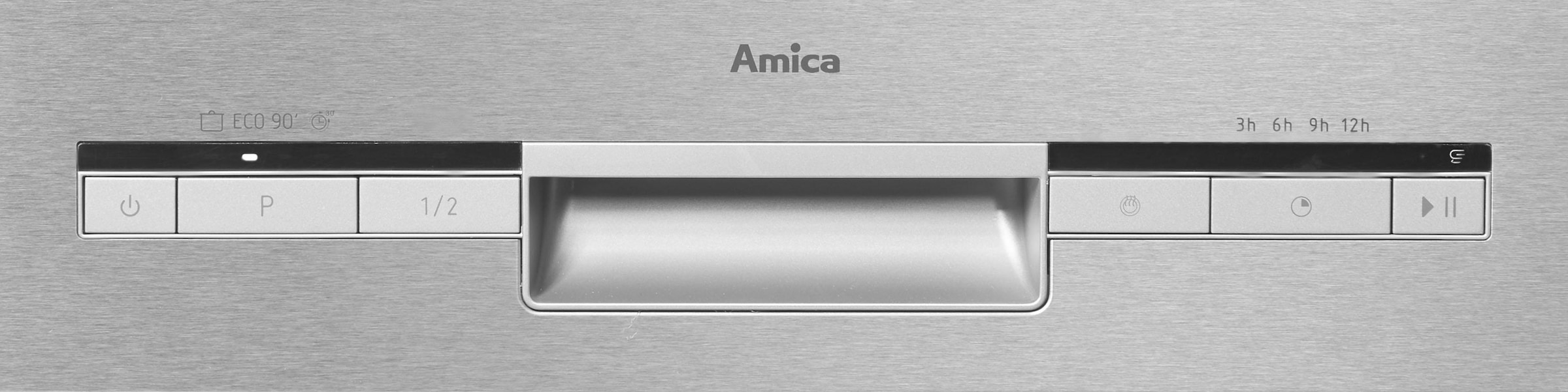 Amica teilintegrierbarer Geschirrspüler »EGSP 14695-1 E« 9 Maßgedecke LED-Display
