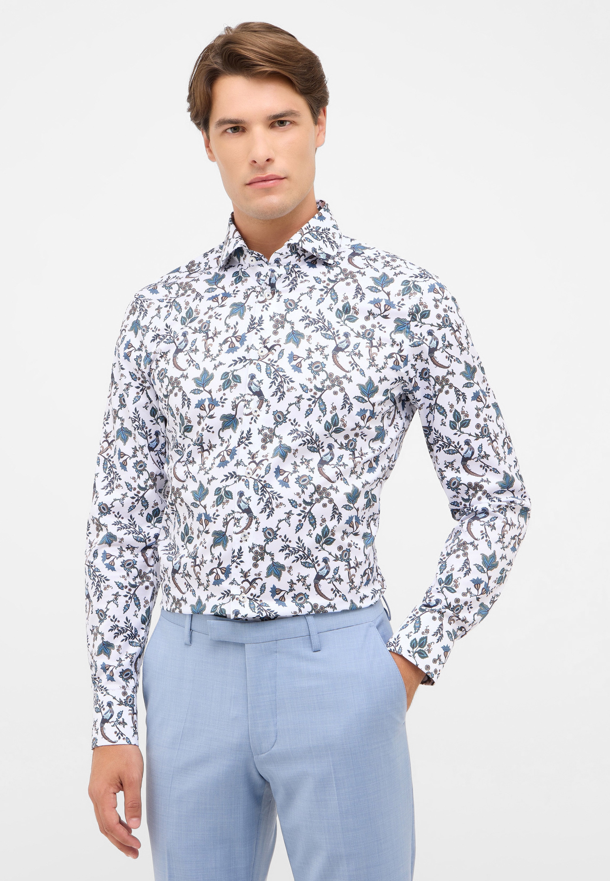 Eterna Langarmhemd "SLIM FIT", NON IRON (bügelfrei) günstig online kaufen