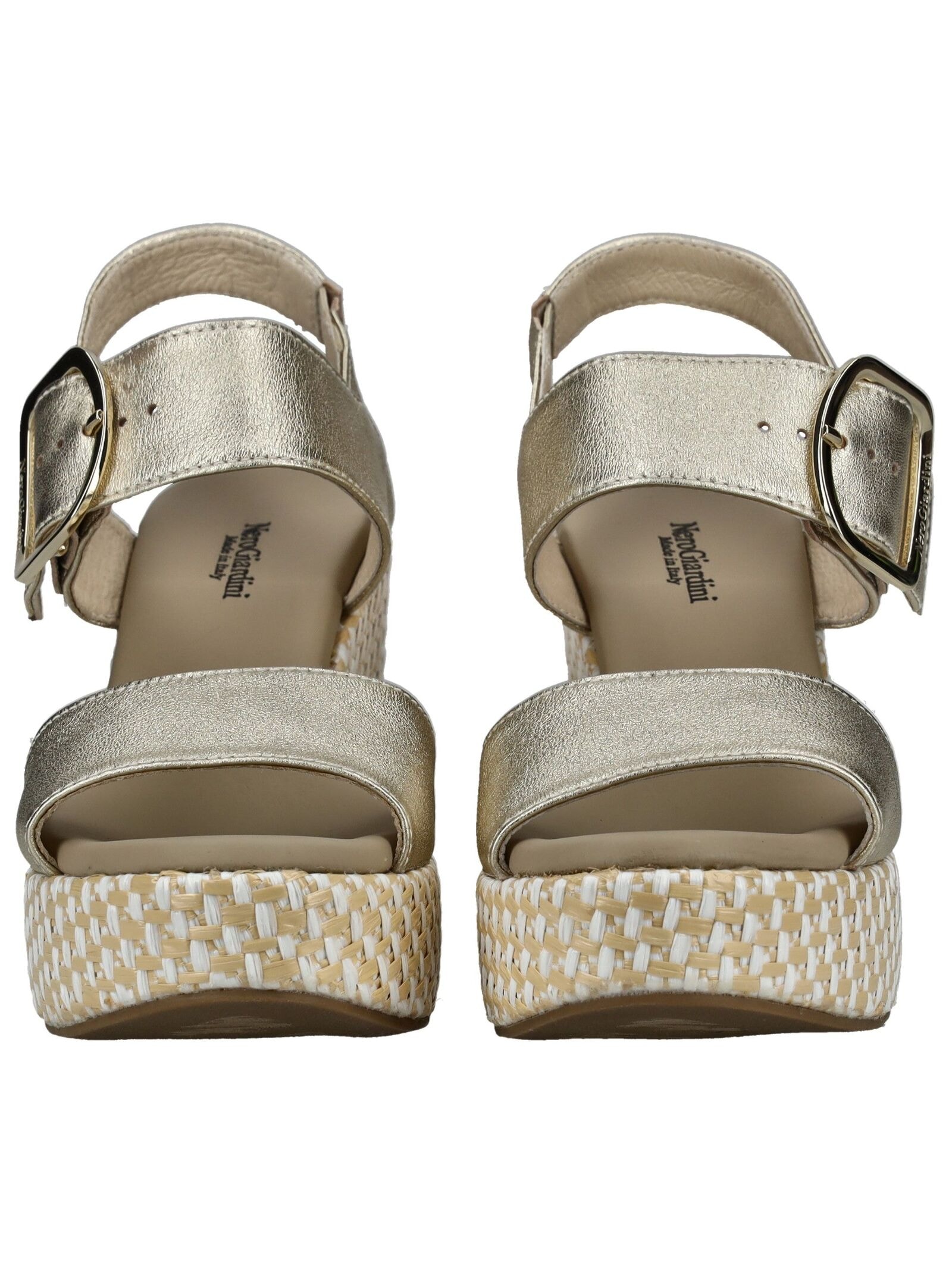 Nero Giardini Keilsandalette »Nero Giardini Sandalen Leder«