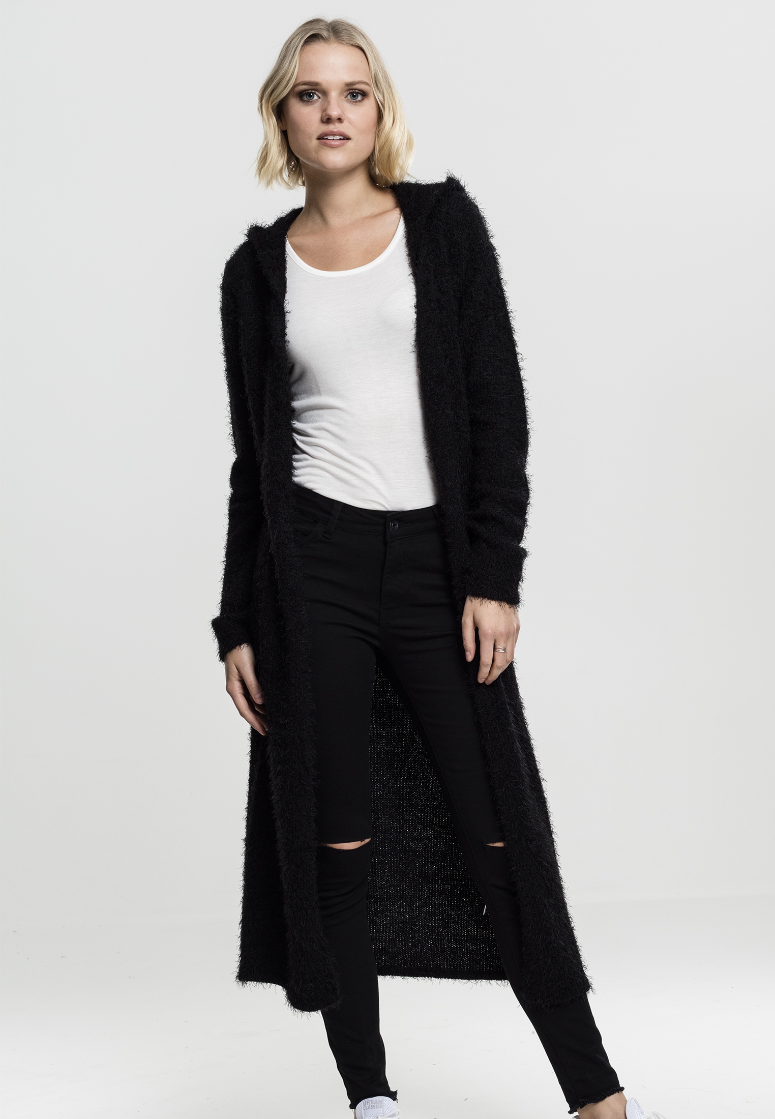 Ladies Cardigan«, CLASSICS | Feather URBAN bestellen BAUR »Damen Cardigan (1 tlg.) Hooded