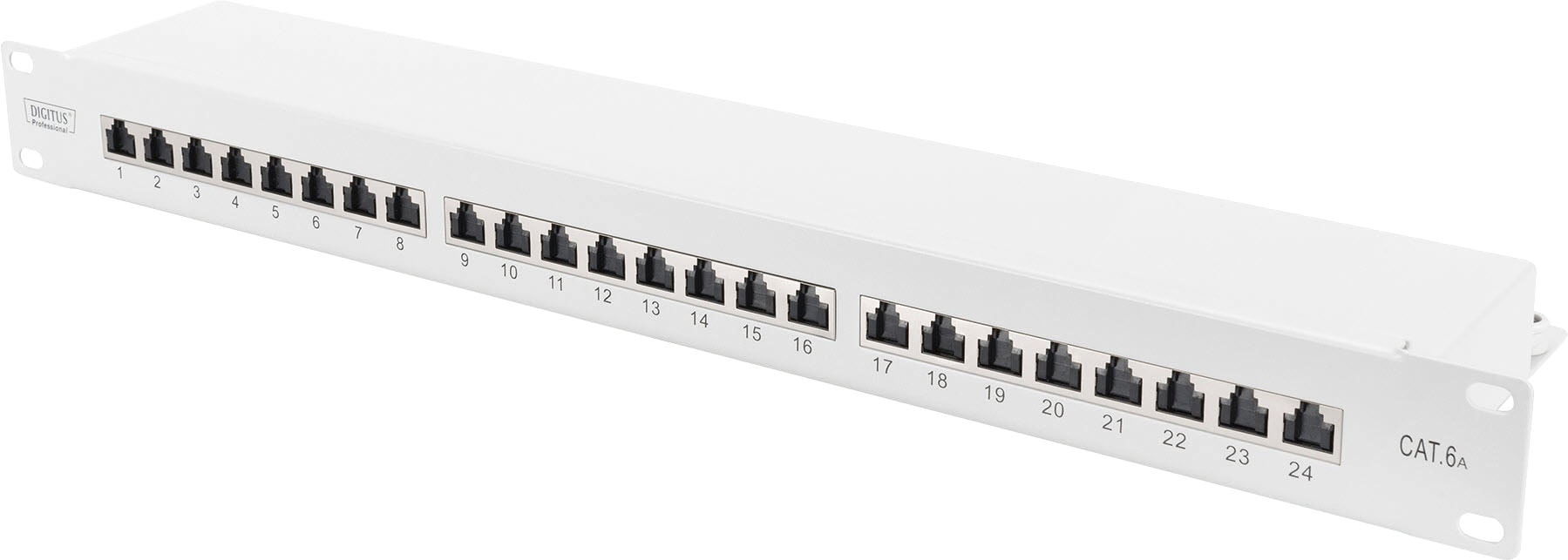 Netzwerk-Switch »19" Verteilerfeld (LSA+) Cat. 6A Geschirmt DN-91624S-EA«, (1 St.)