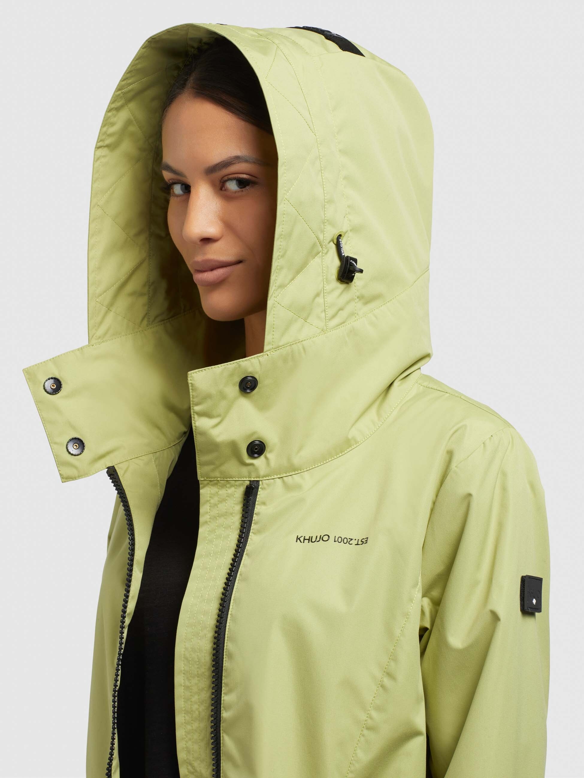 khujo Anorak »JUNEA«, (1 St.), mit Kapuze