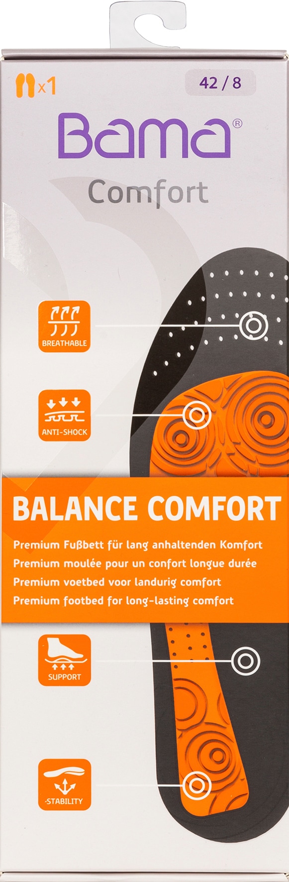 Bama Fußbetteinlage »Balance Comfort« (Pack...