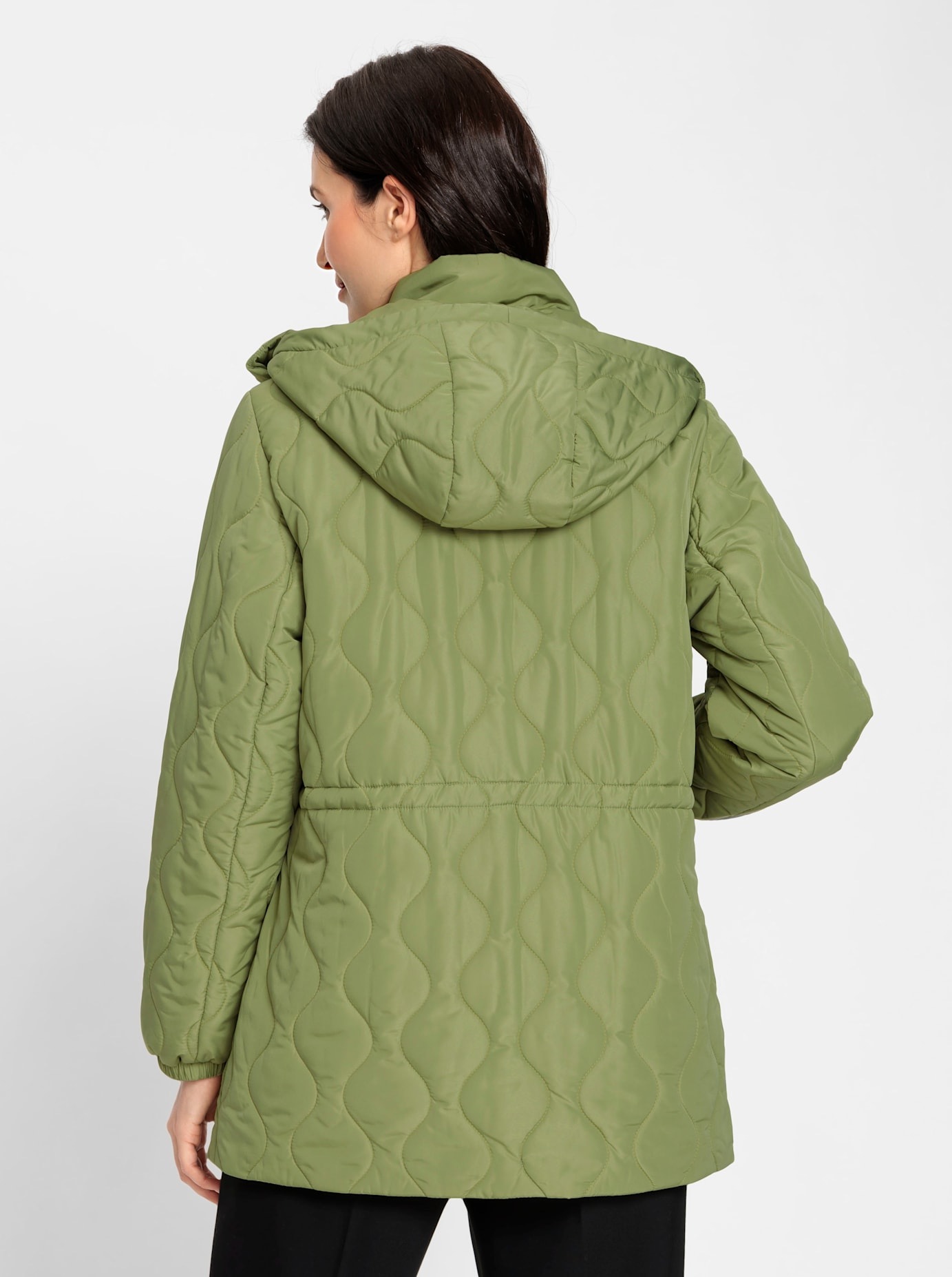 Inspirationen Damen Steppjacke Grün Gr. 44 2
