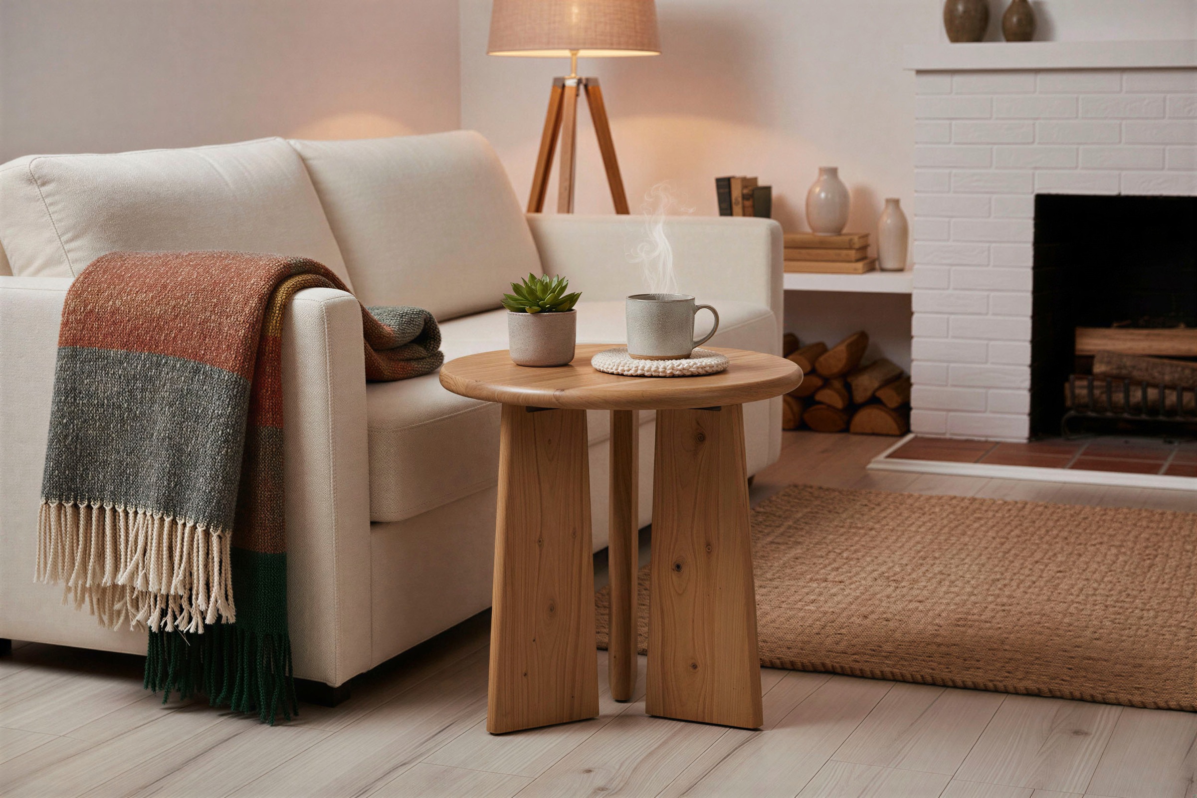 SIT Beistelltisch »ACACIA WAVE« mit ausgeprägter Maserung